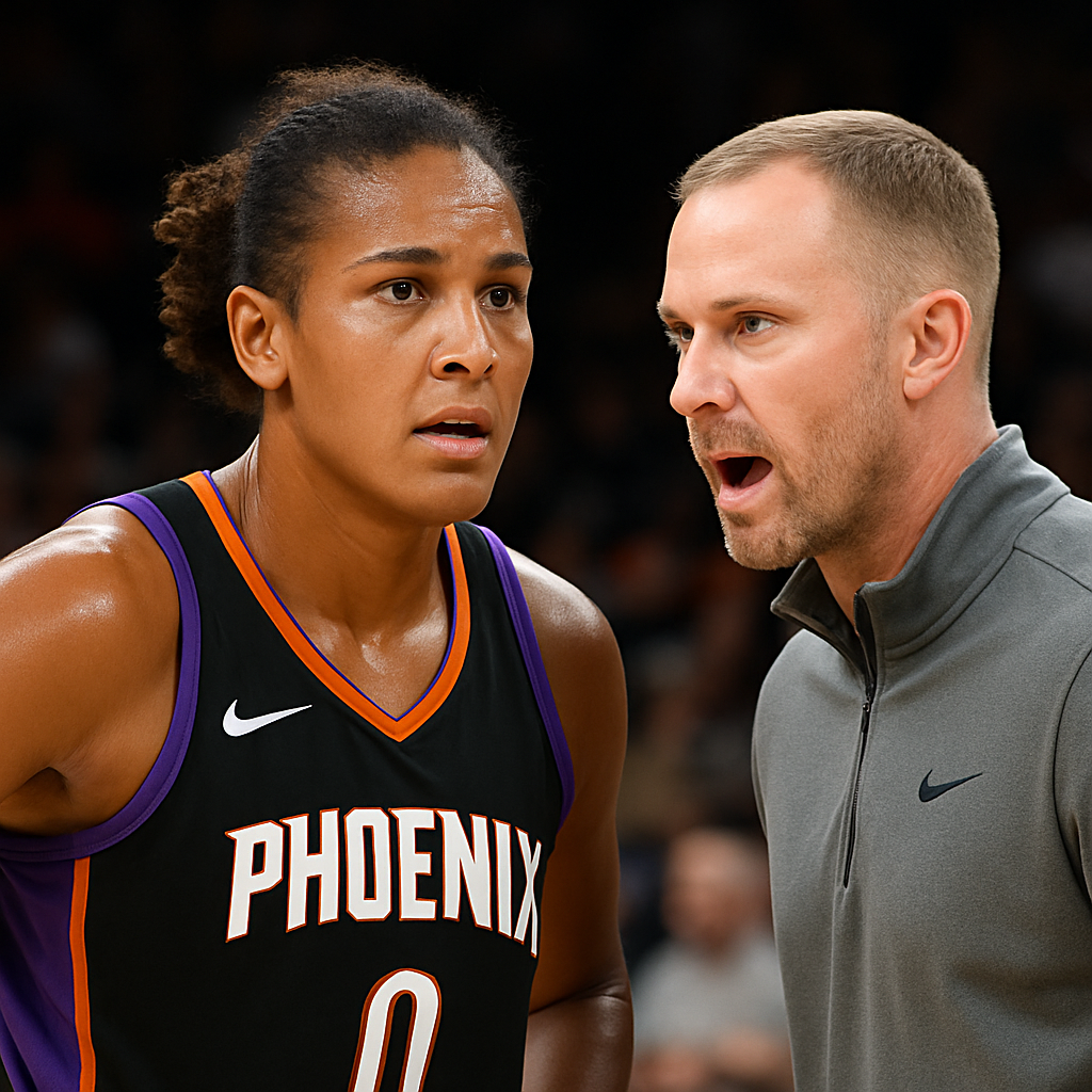 AI-generated editorial image related to basketball