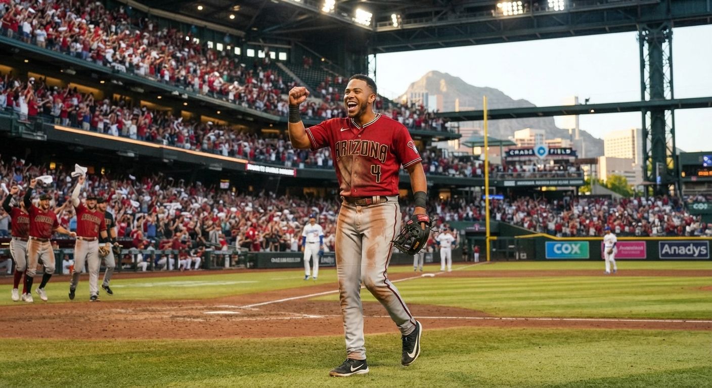 AI-generated editorial image related to Diamondbacks