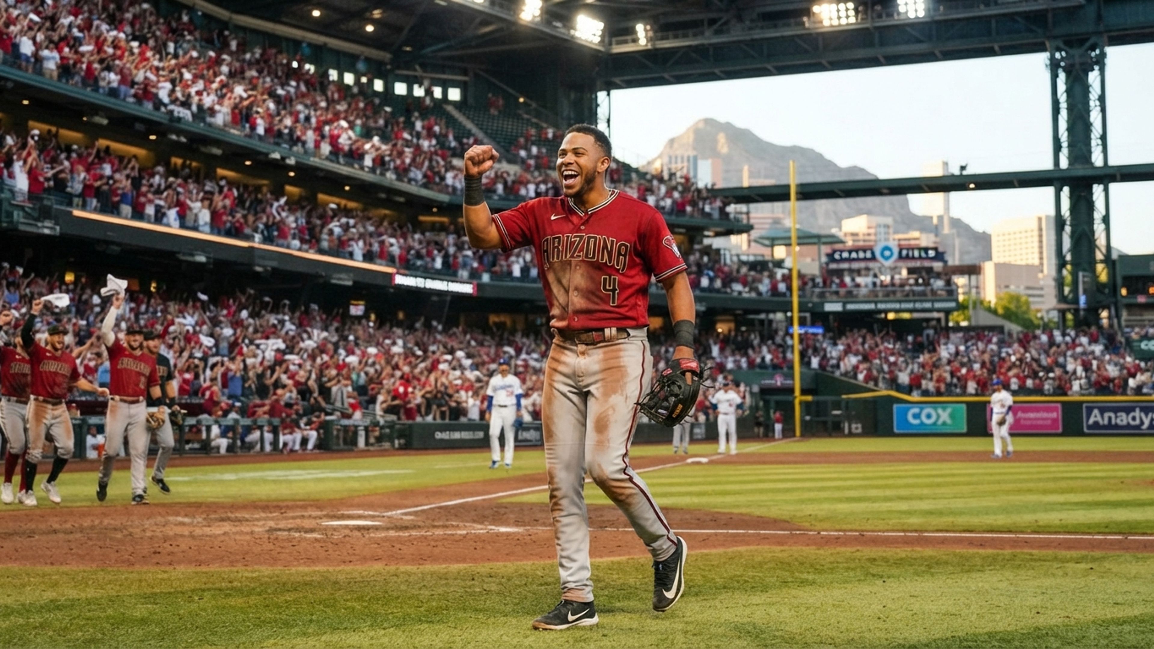 AI-generated editorial image related to Diamondbacks
