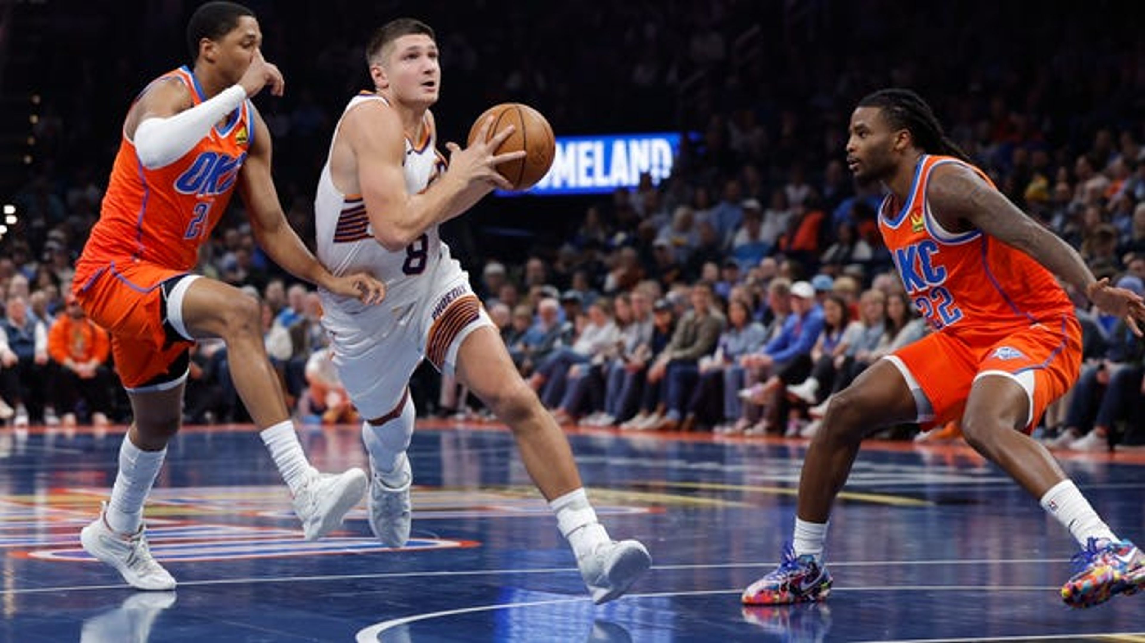 Suns injury report: Grayson Allen’s status vs. Thunder in today’s playoff game