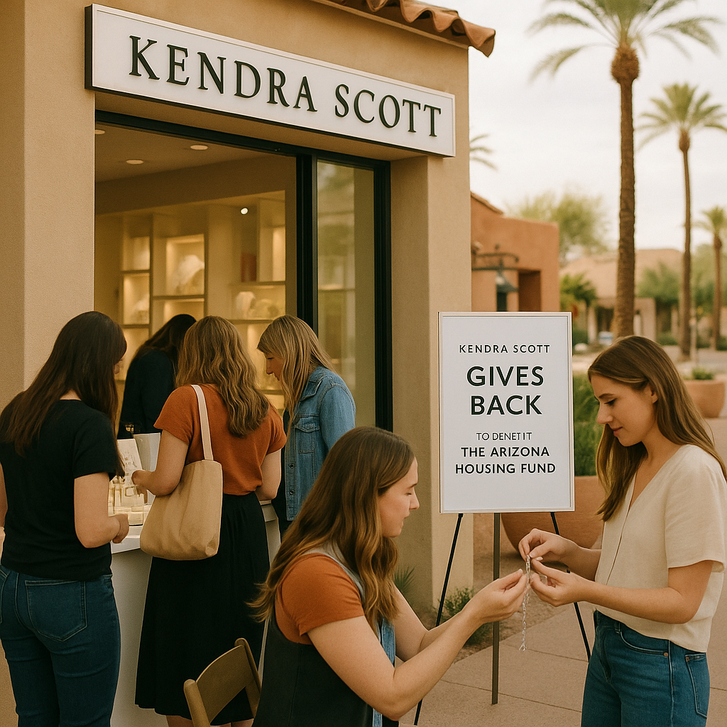 Kendra Scott Gives Back in Phoenix to Benefit the Arizona Housing Fund