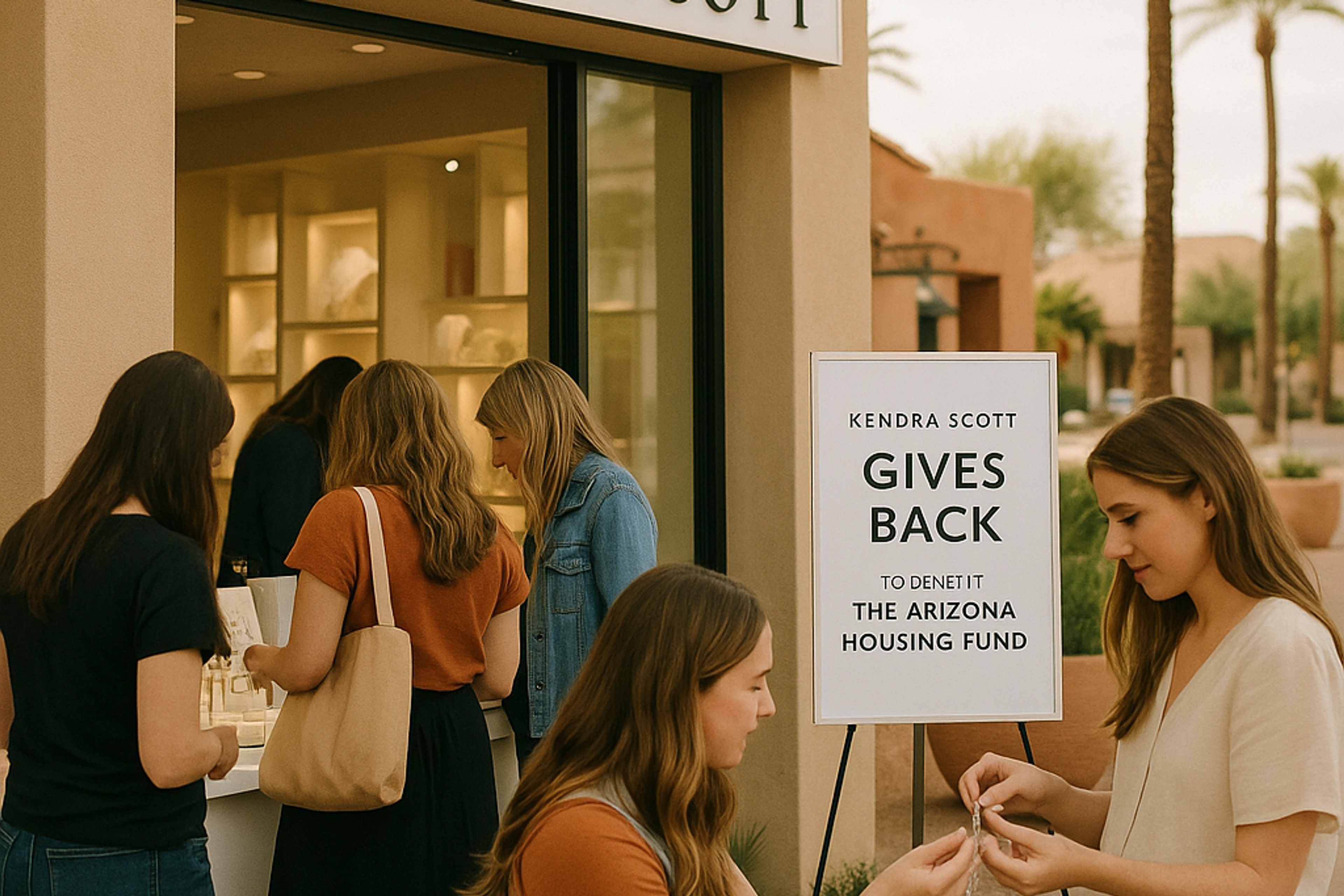 Kendra Scott Gives Back in Phoenix to Benefit the Arizona Housing Fund