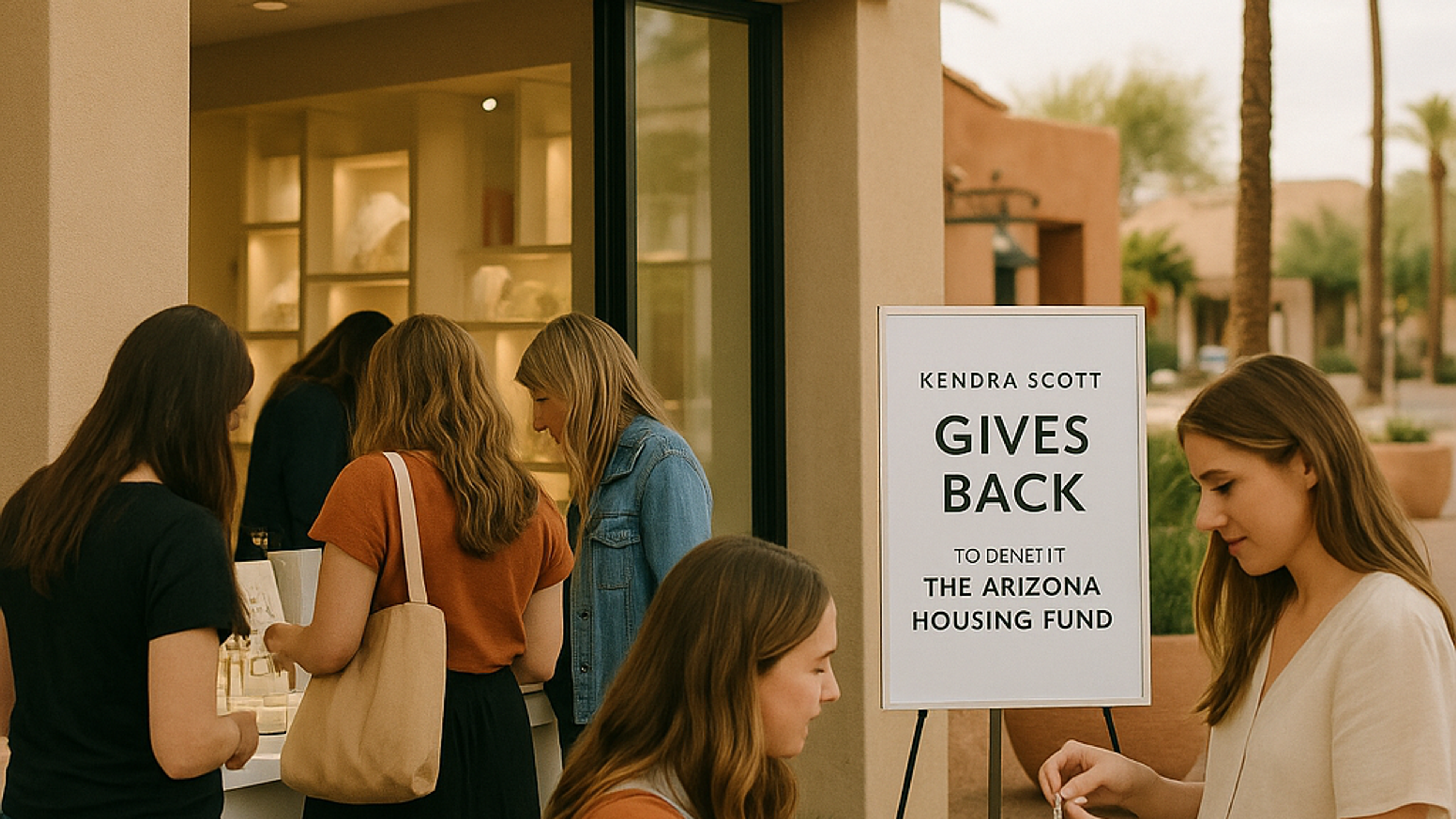 Kendra Scott Gives Back in Phoenix to Benefit the Arizona Housing Fund