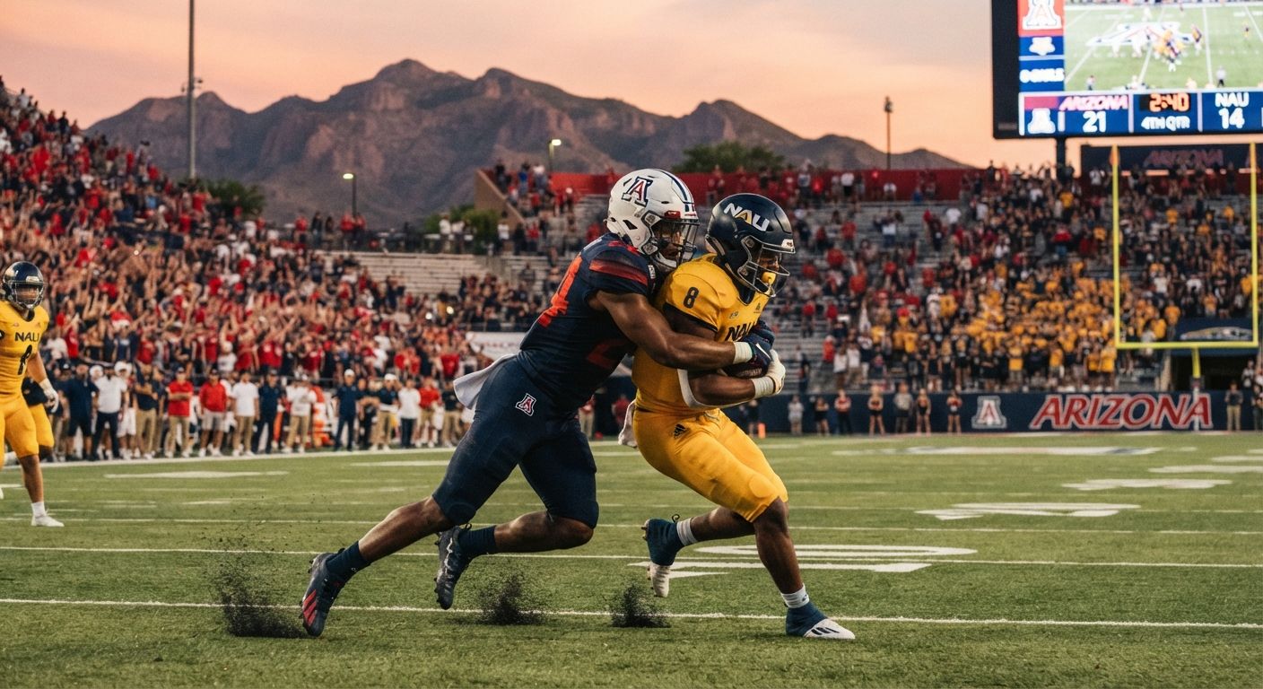 AI-generated editorial image related to Arizona Wildcats
