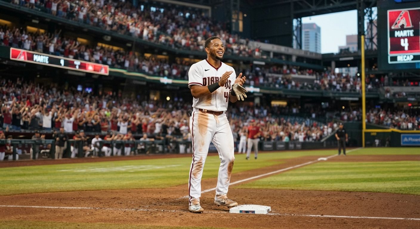 AI-generated editorial image related to Diamondbacks