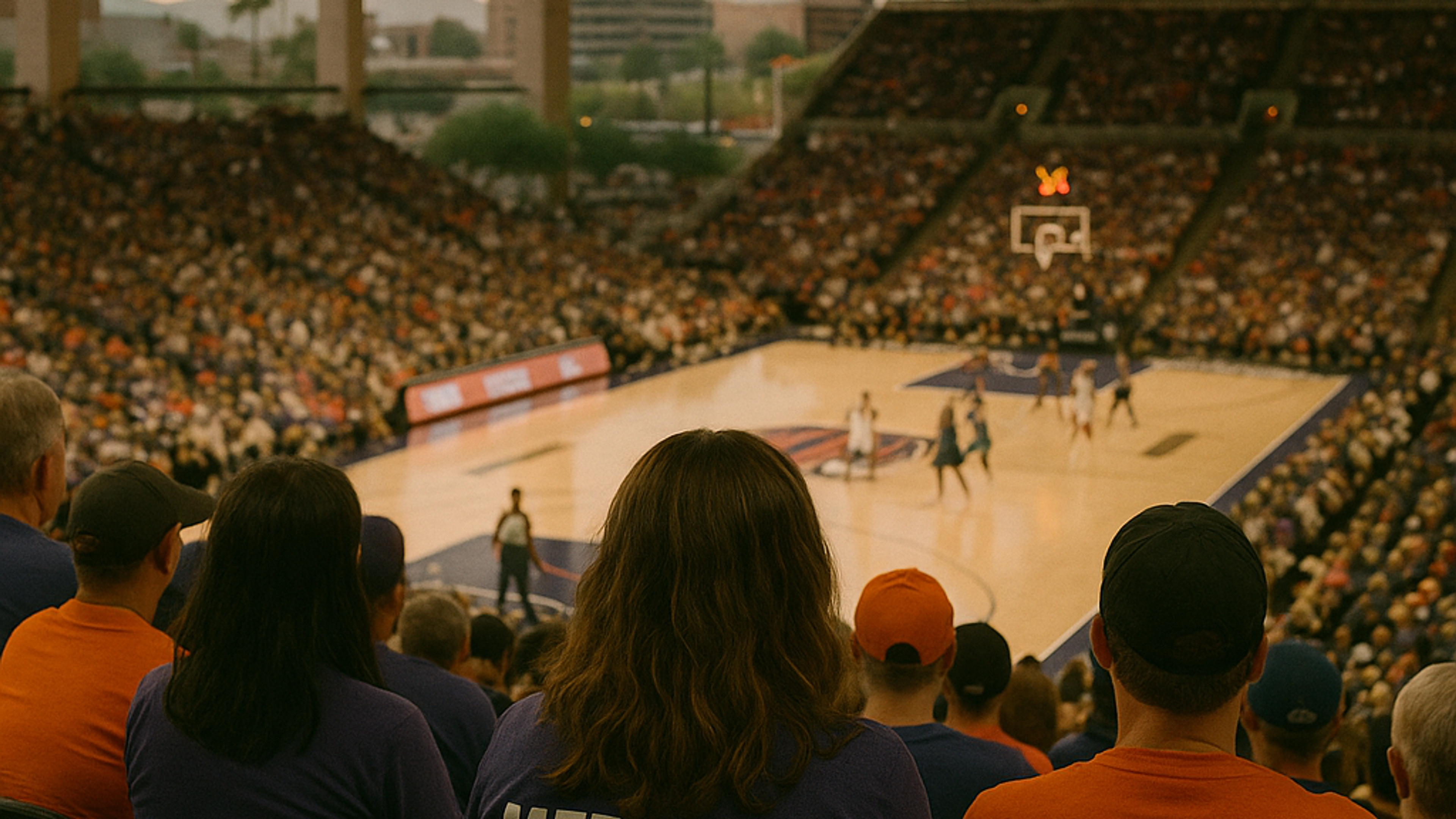 AI-generated editorial image related to Washington Mystics