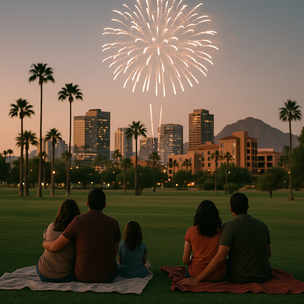 Where to find 4th of July fireworks in metro Phoenix