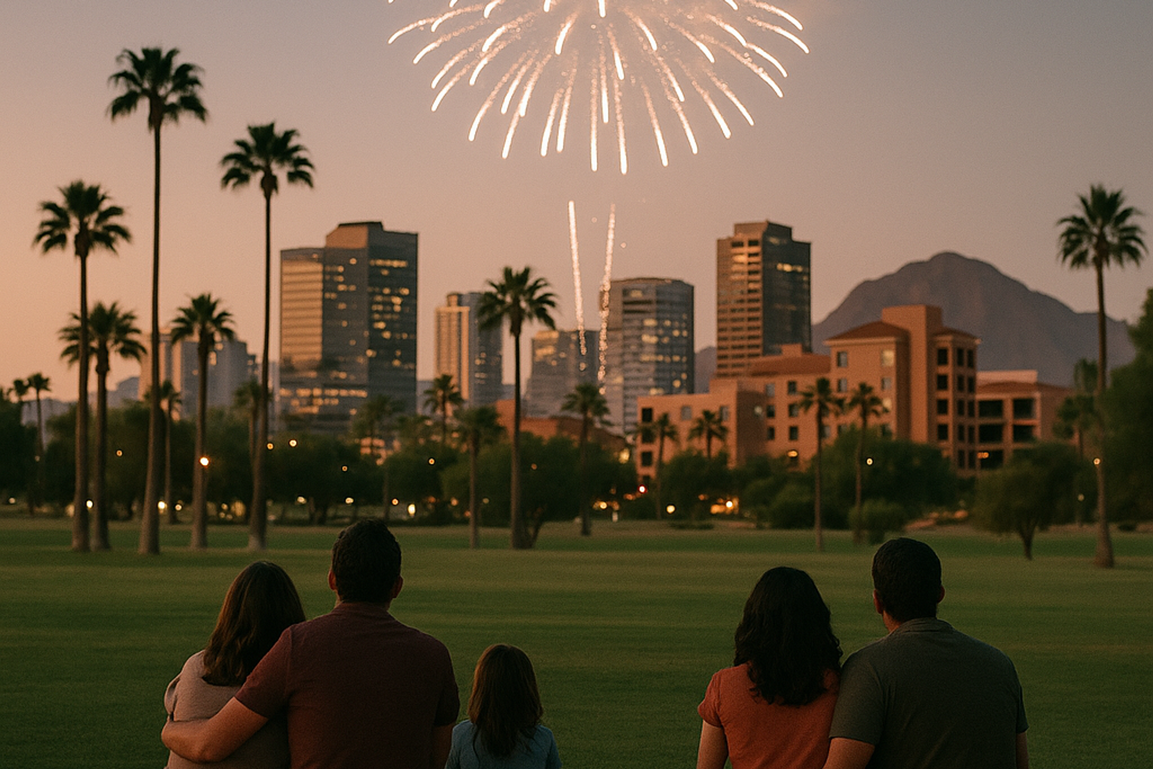 Where to find 4th of July fireworks in metro Phoenix
