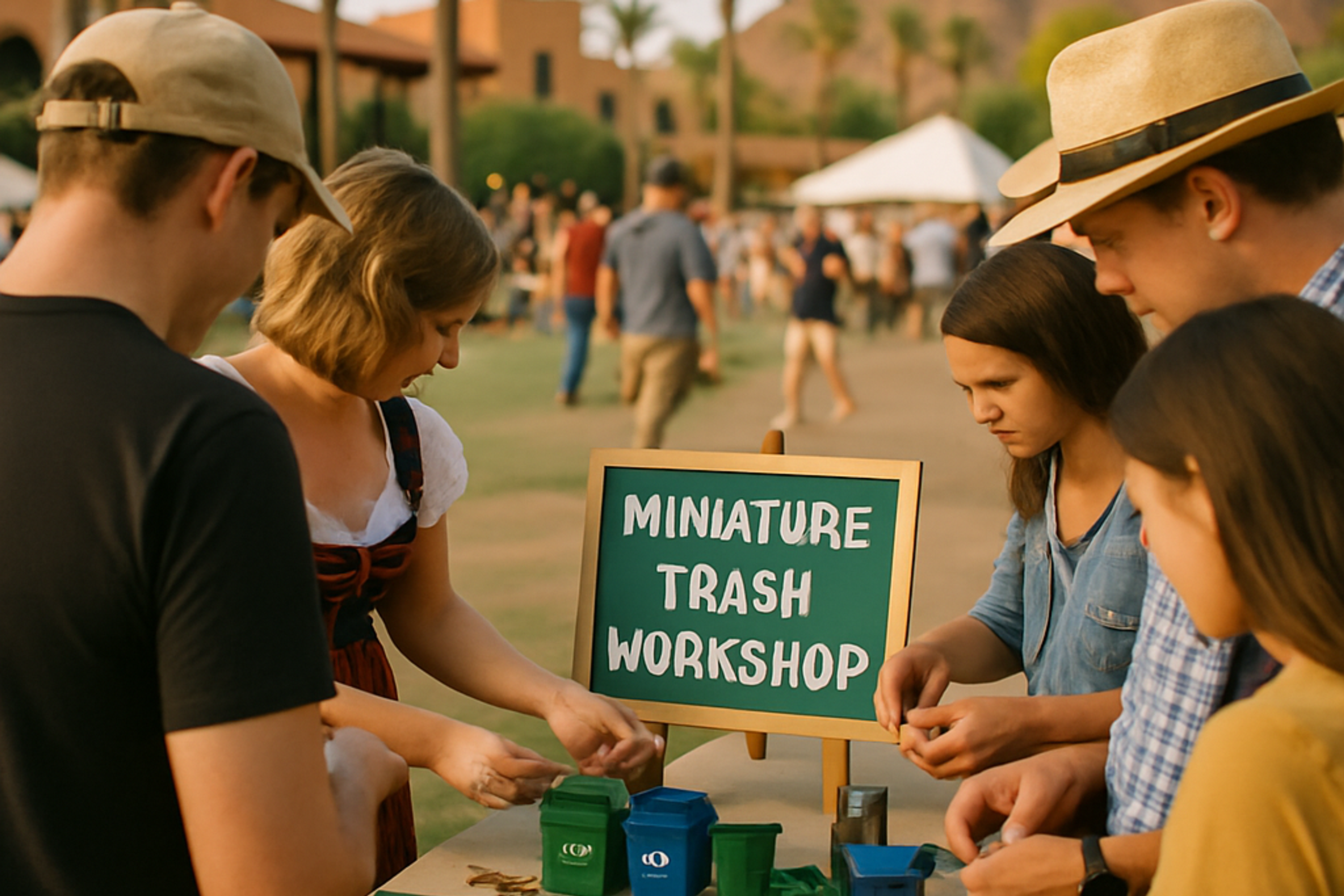 Southern Arizona Weekend: Fairs, Oktoberfests and a Miniature Trash Workshop