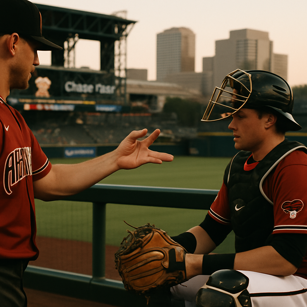 AI-generated editorial image related to Arizona Diamondbacks