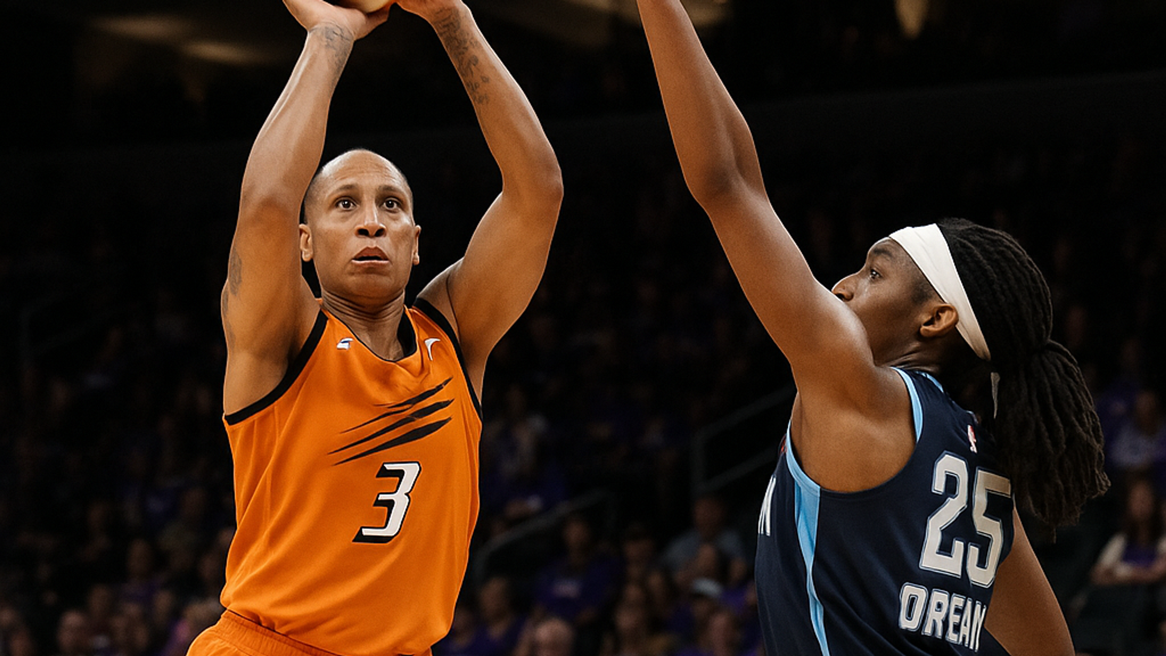 AI-generated editorial image related to basketball