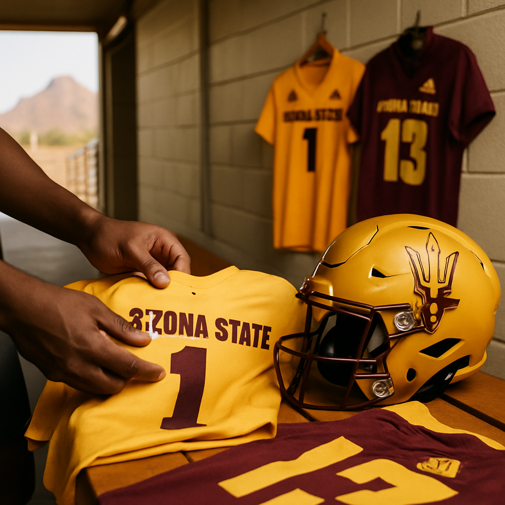 AI-generated editorial image related to Arizona State