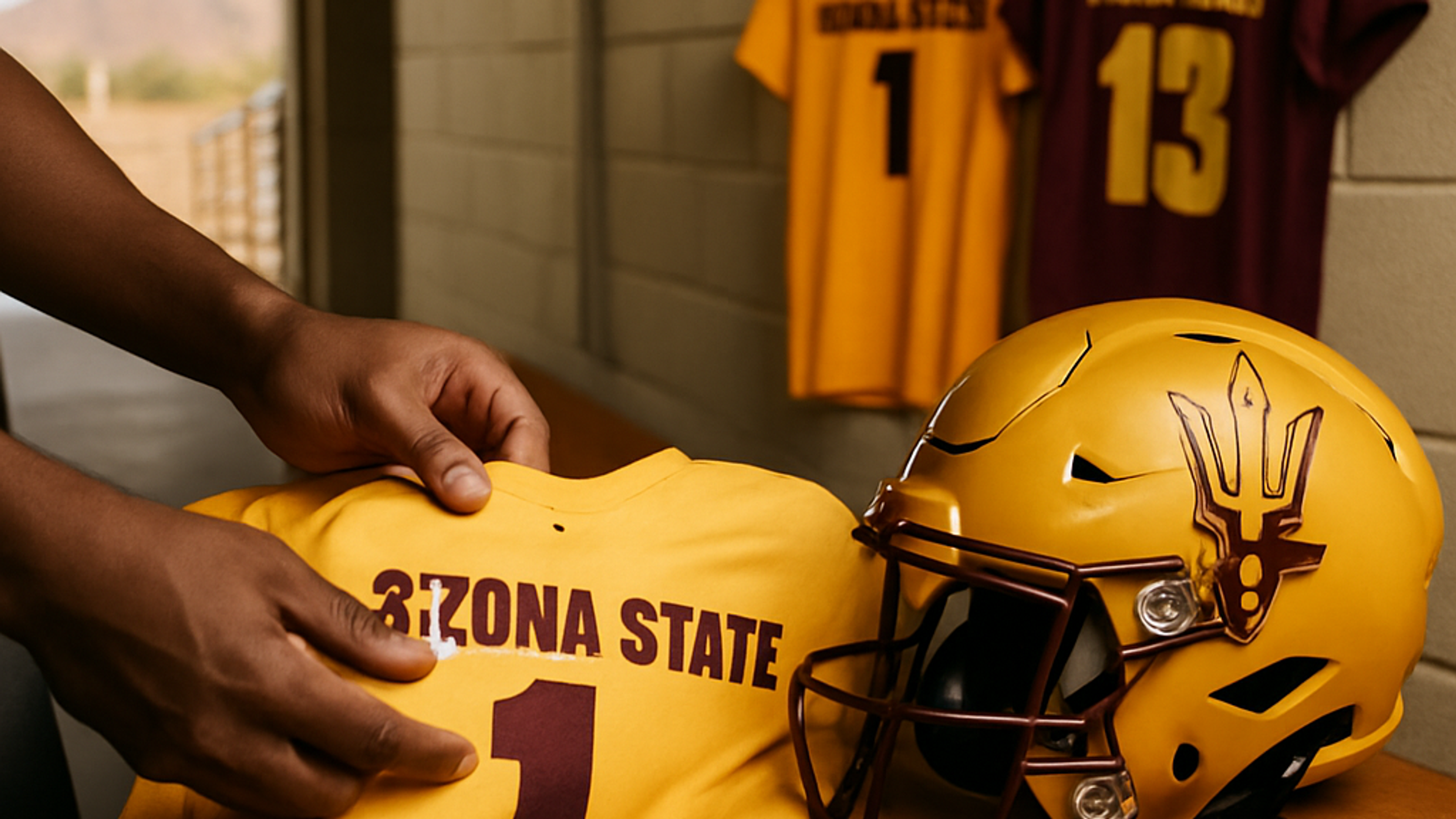 AI-generated editorial image related to Arizona State
