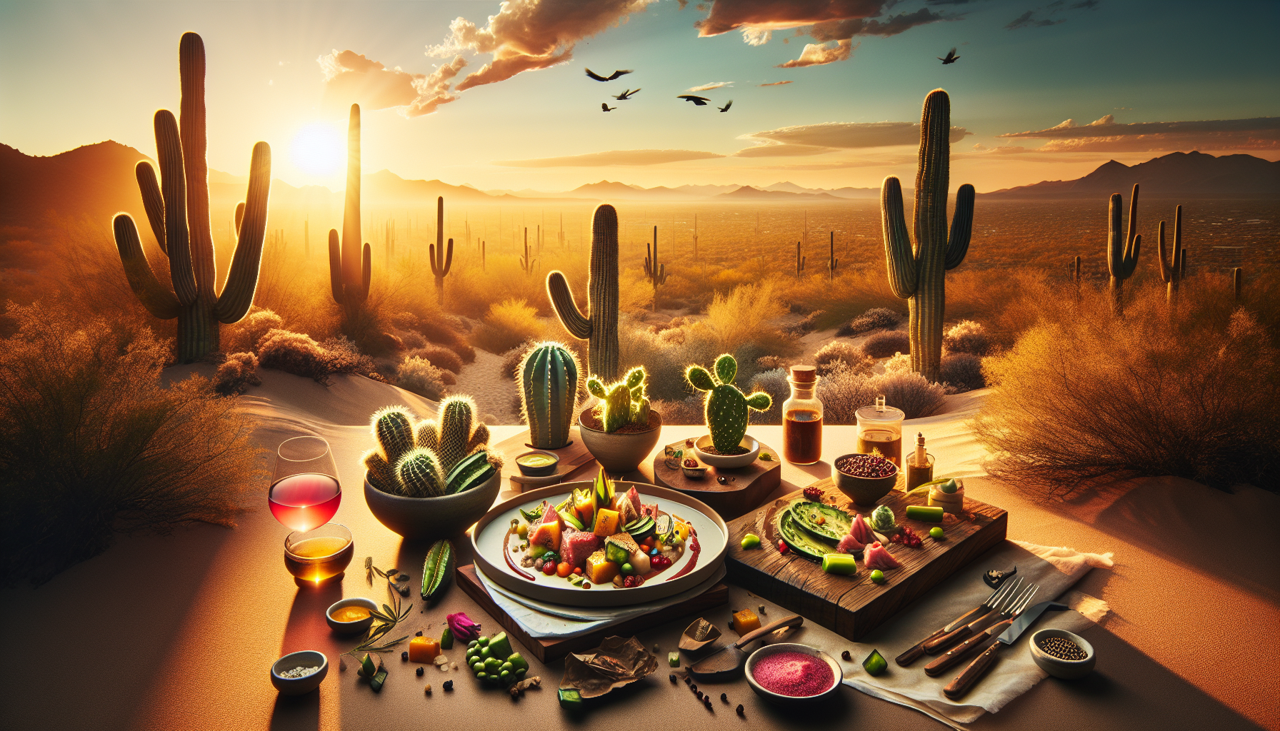 Desert Delicacies: Phoenix's Cactus Cuisine