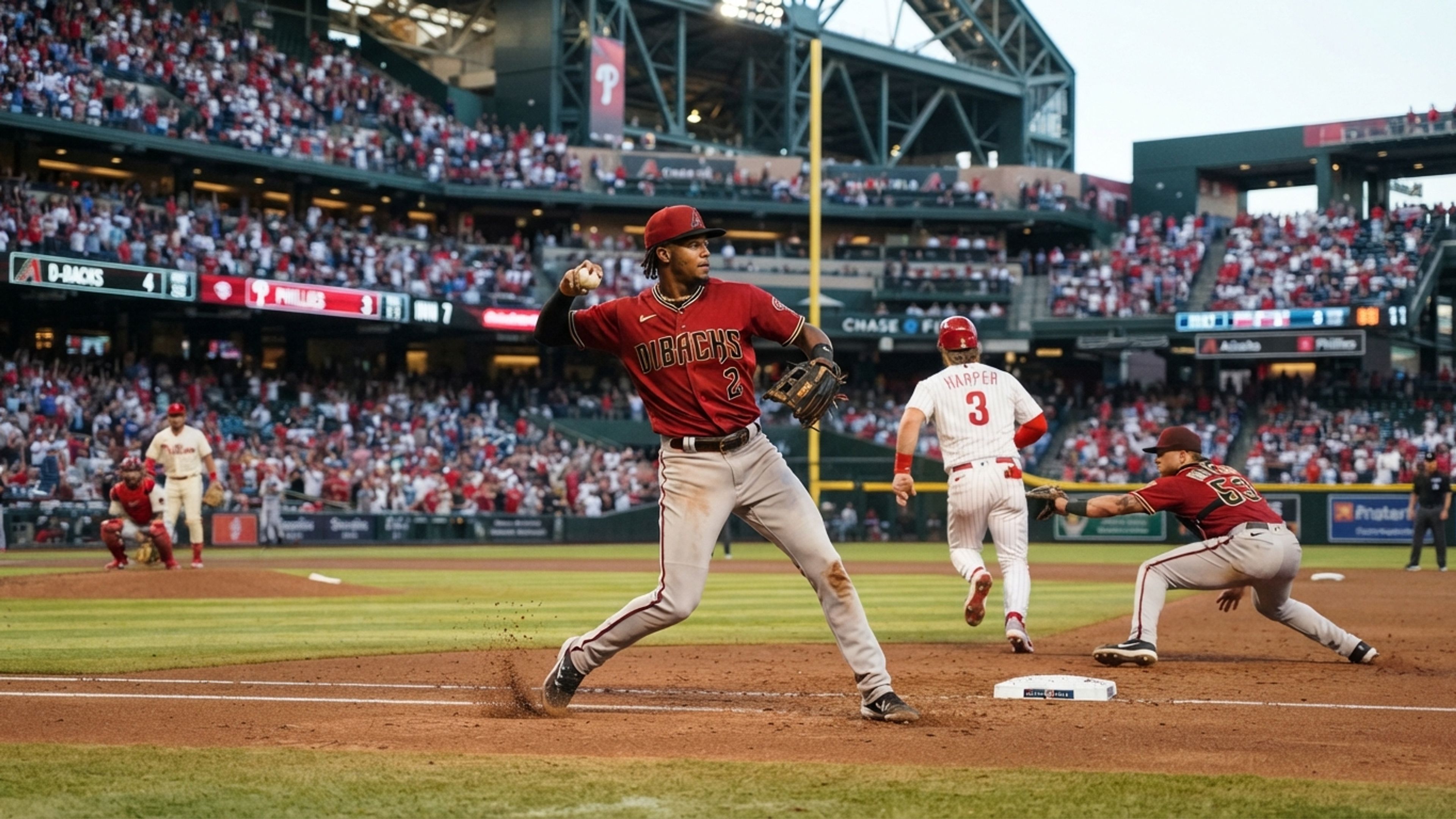AI-generated editorial image related to Diamondbacks
