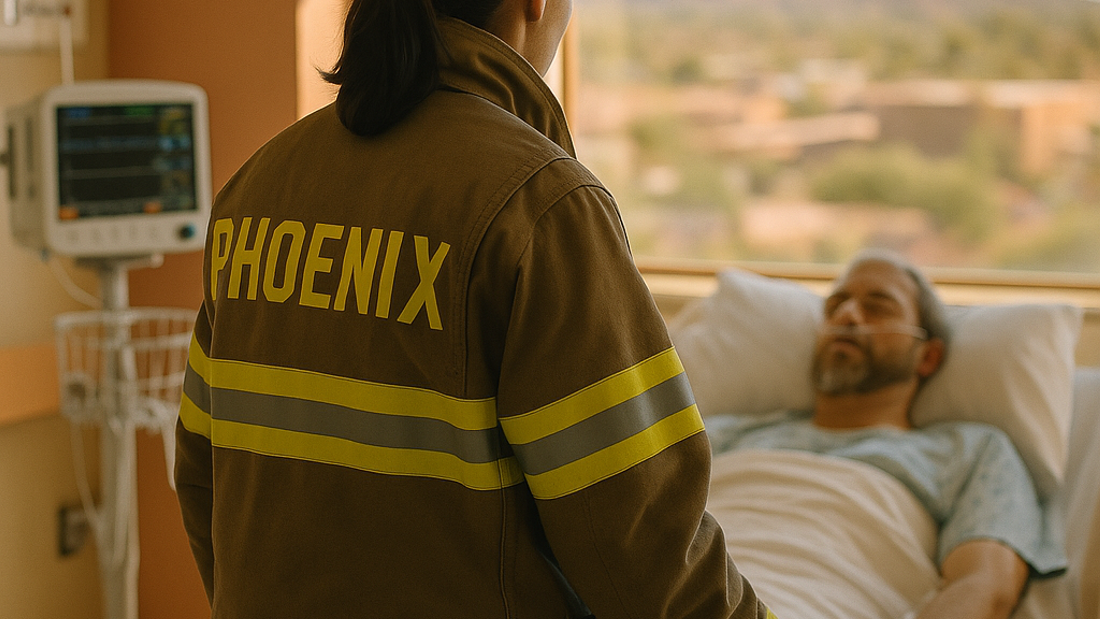 ‘A chance at a second life’: Phoenix firefighter donates kidney to FF husband