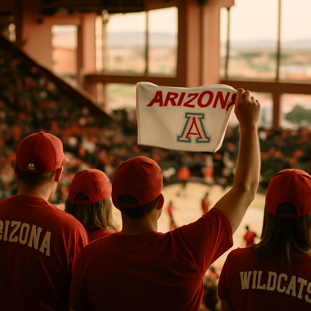 AI-generated editorial image related to Arizona Wildcats