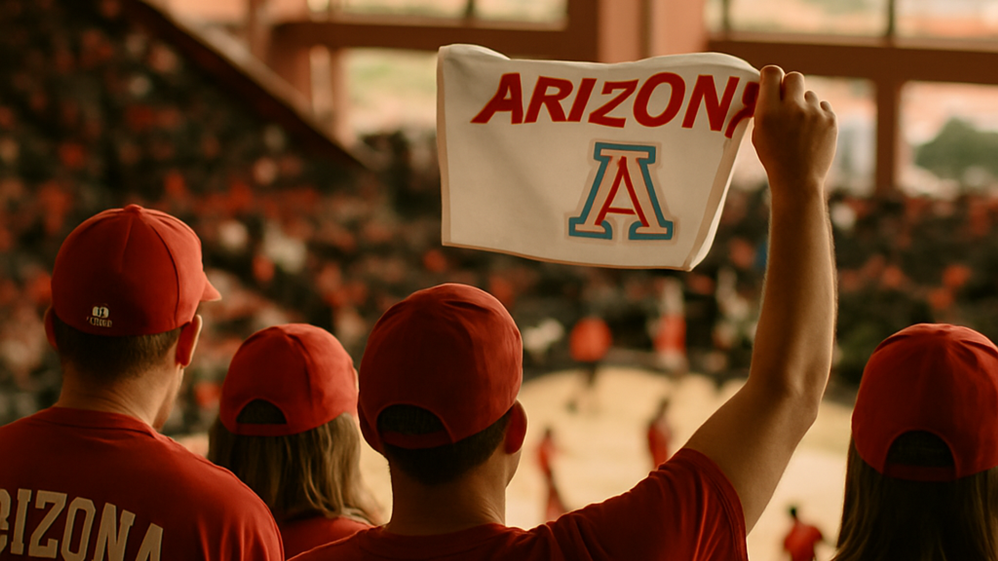 AI-generated editorial image related to Arizona Wildcats