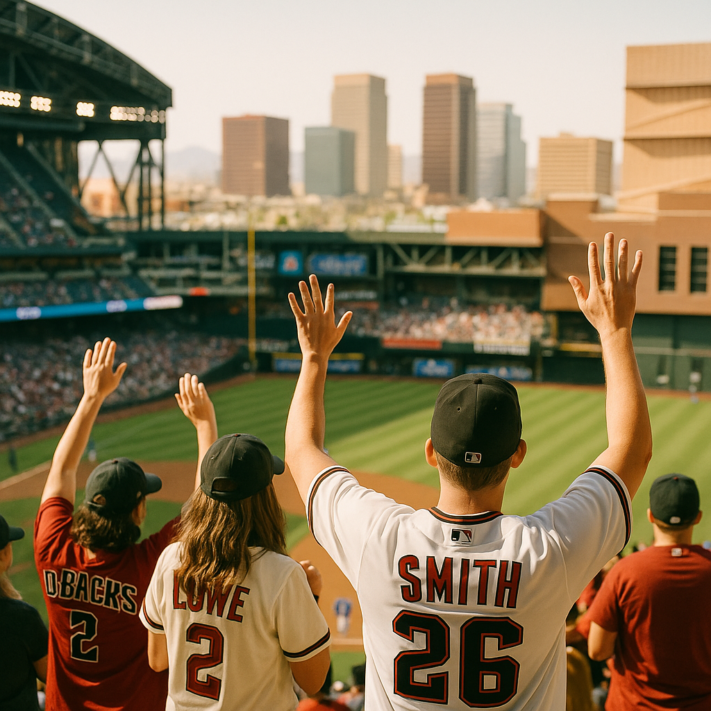 AI-generated editorial image related to Arizona Diamondbacks