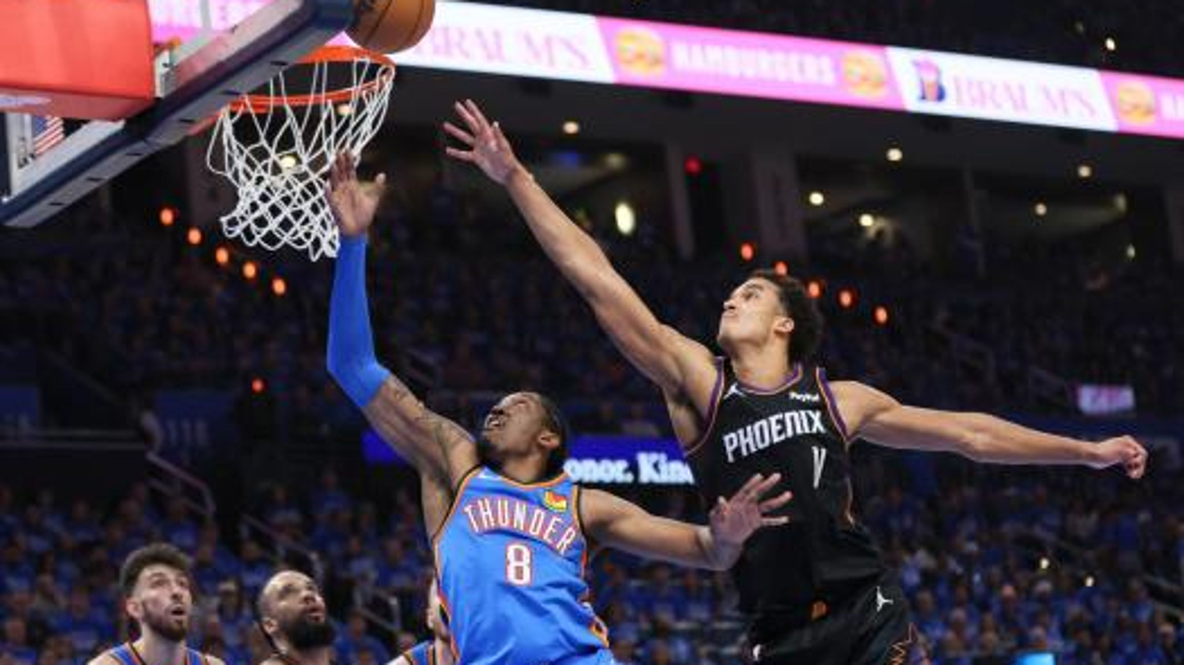 Suns stumble in playoff opener as Thunder roll to a 119-84 Game 1 win