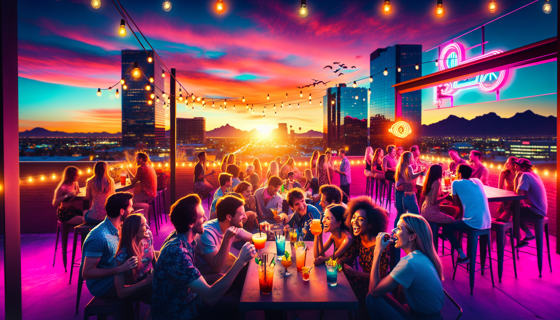 Sizzling Summer Nights: Phoenix Rooftop Bars with a View