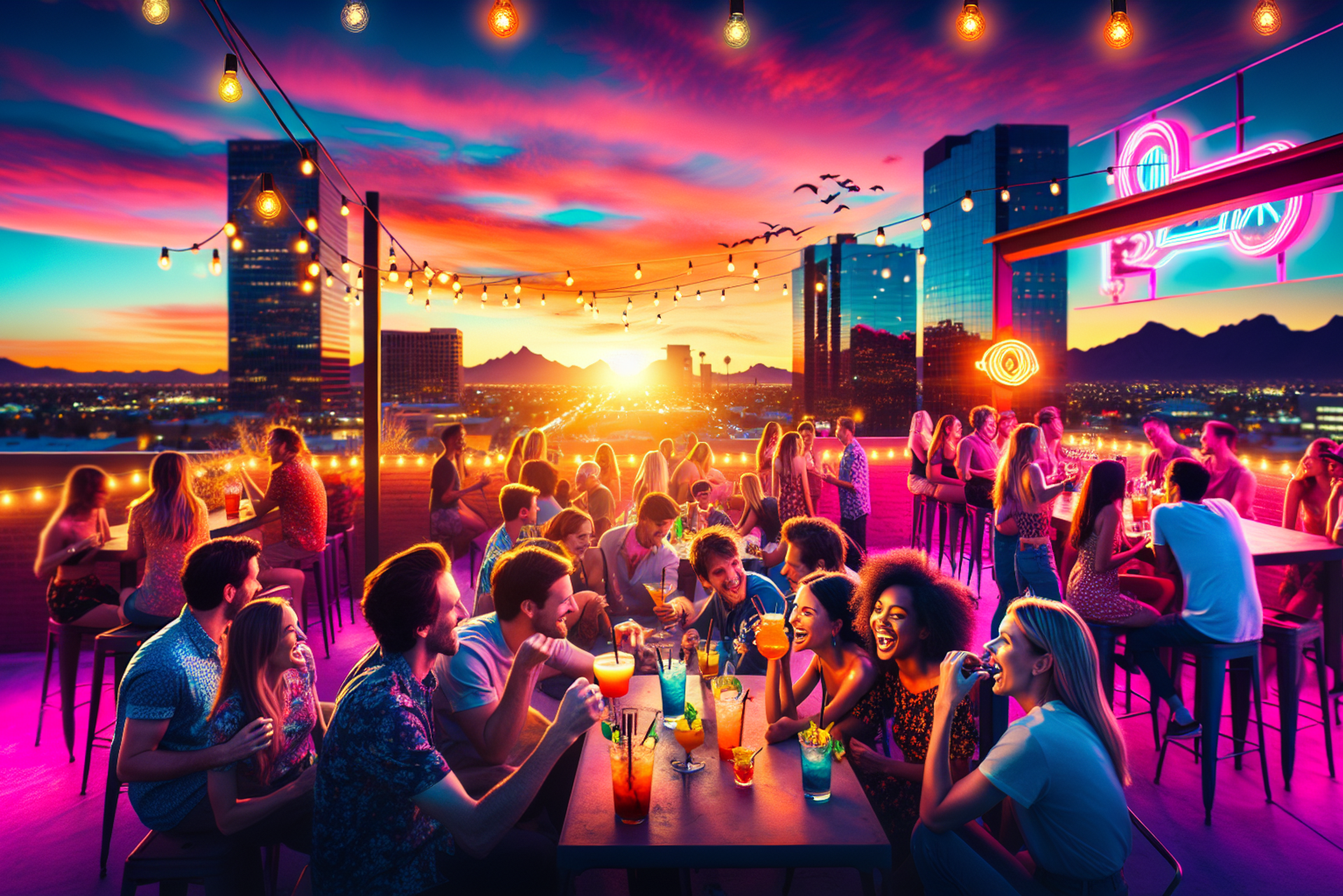 Sizzling Summer Nights: Phoenix Rooftop Bars with a View