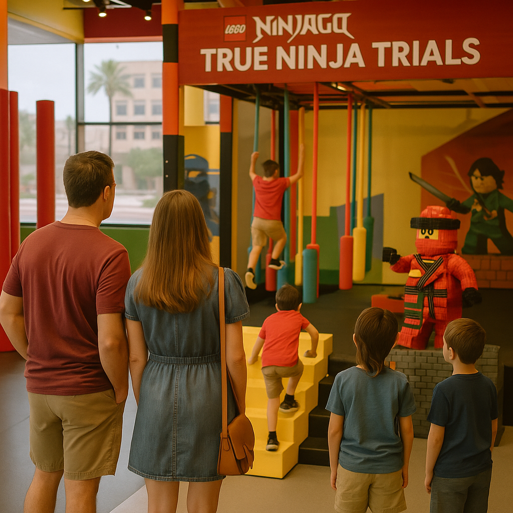 LEGO NINJAGO True Ninja Trials are landing at LEGOLAND Discovery Center Arizona