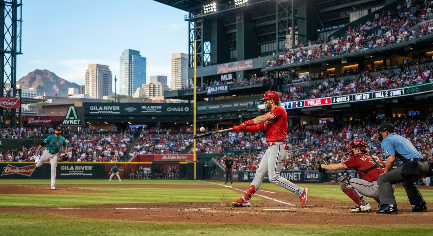 AI-generated editorial image related to MLB baseball