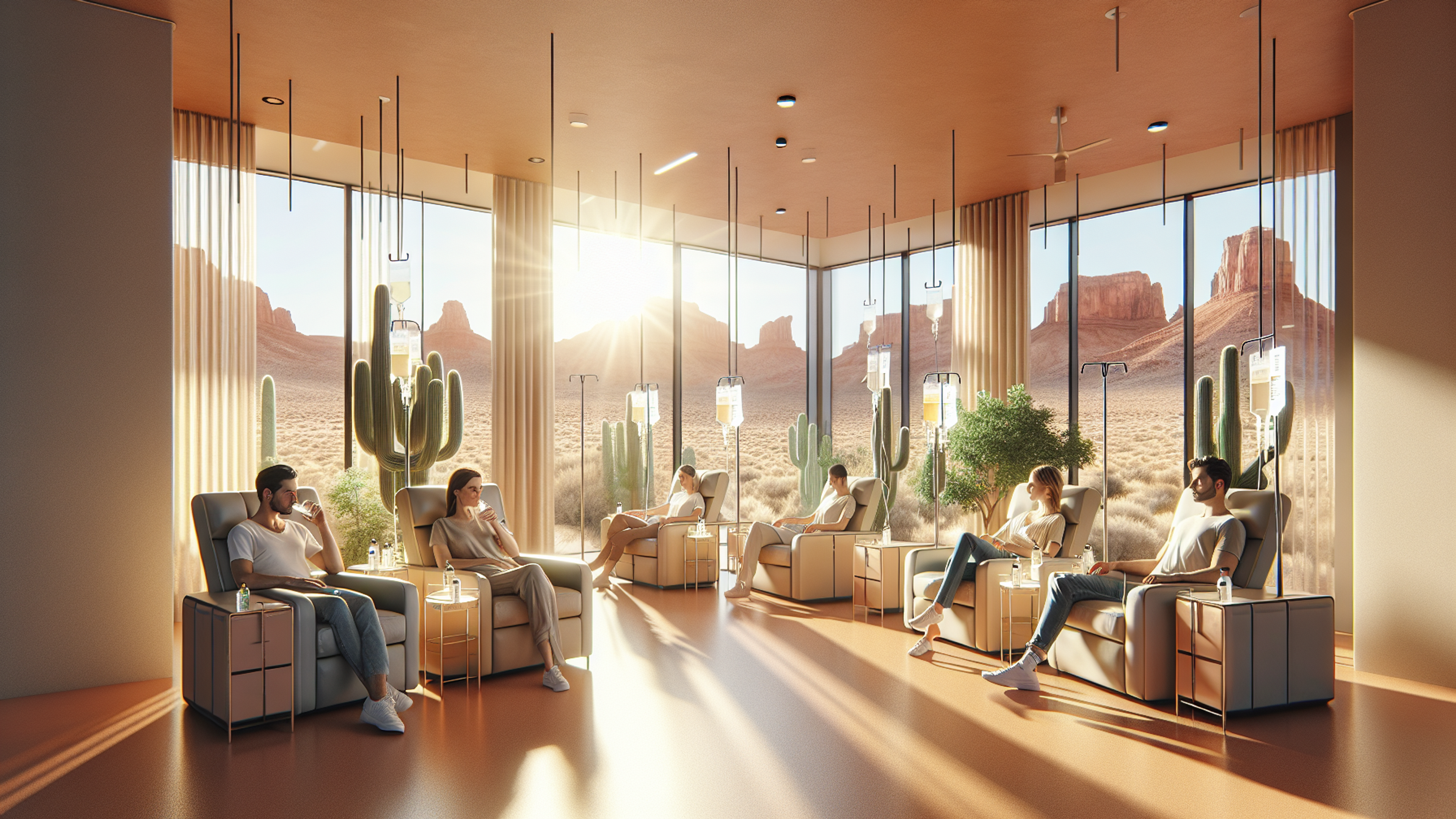 Hydration Hubs: Mesa's Coolest IV Therapy Lounges for Summer Wellness
