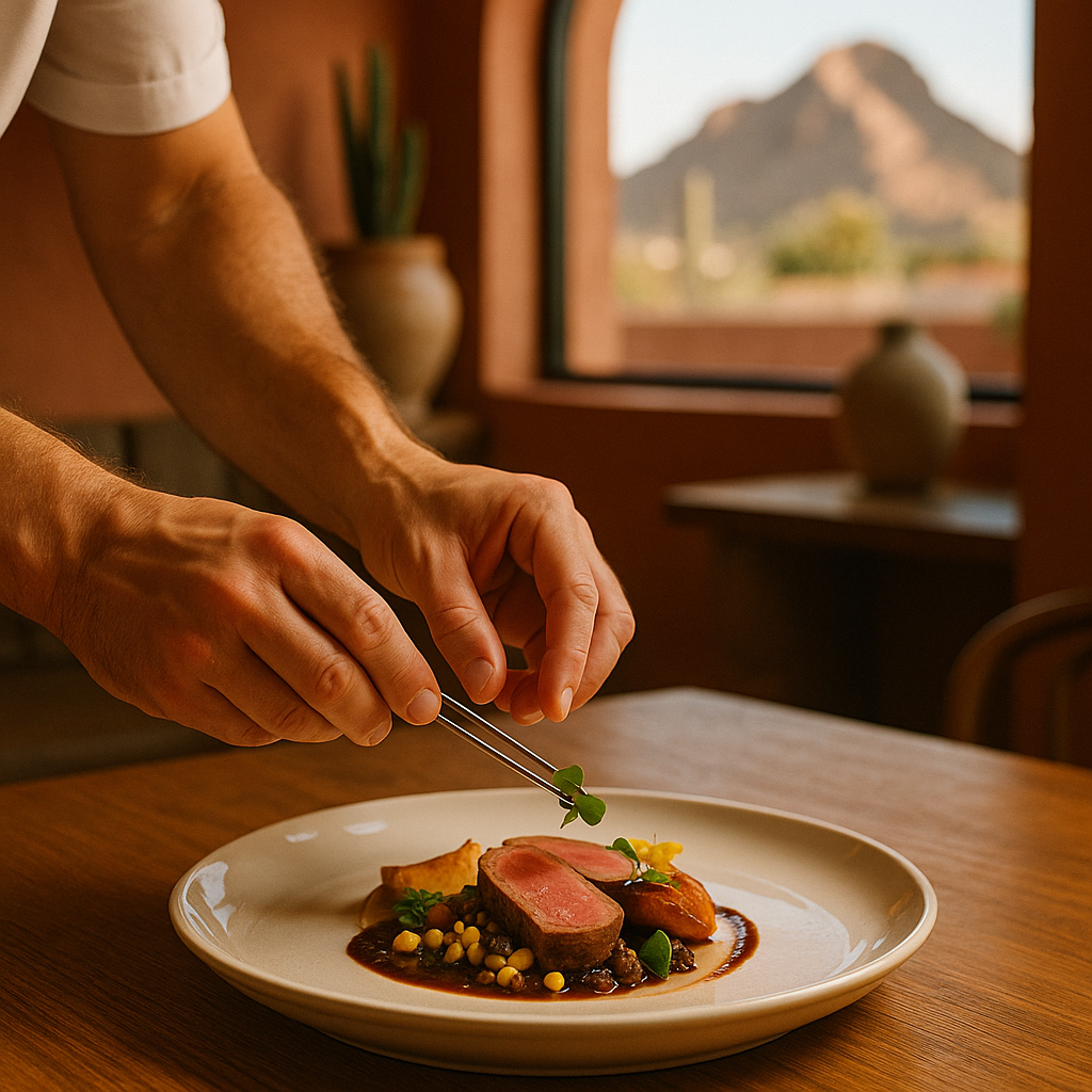 AI-generated editorial image related to Michelin Guide