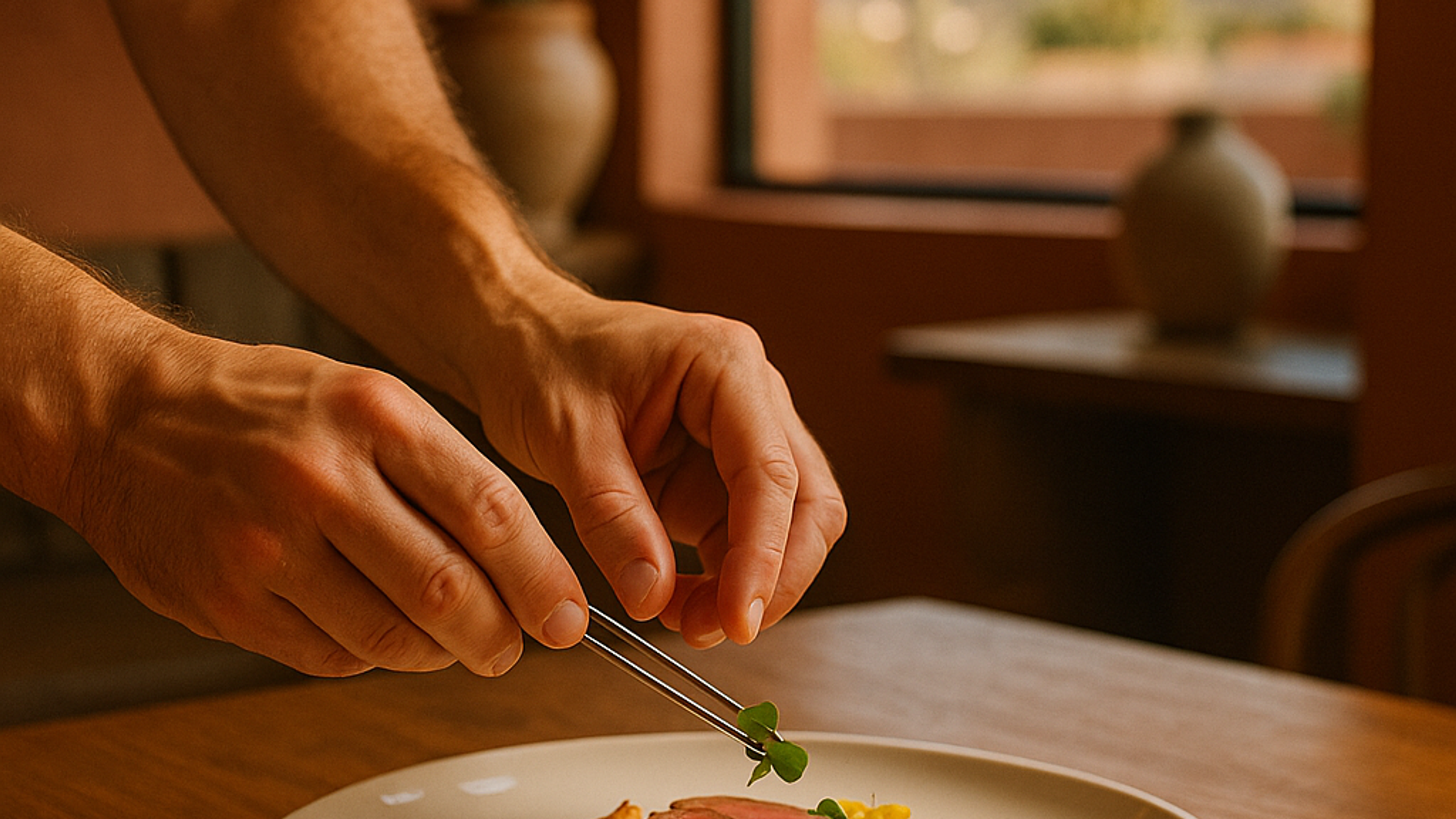 AI-generated editorial image related to Michelin Guide