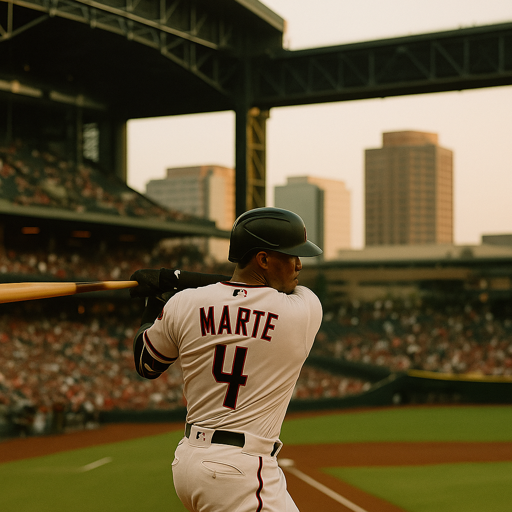 Take a look at Ketel Marte's Arizona Diamondbacks career in photos