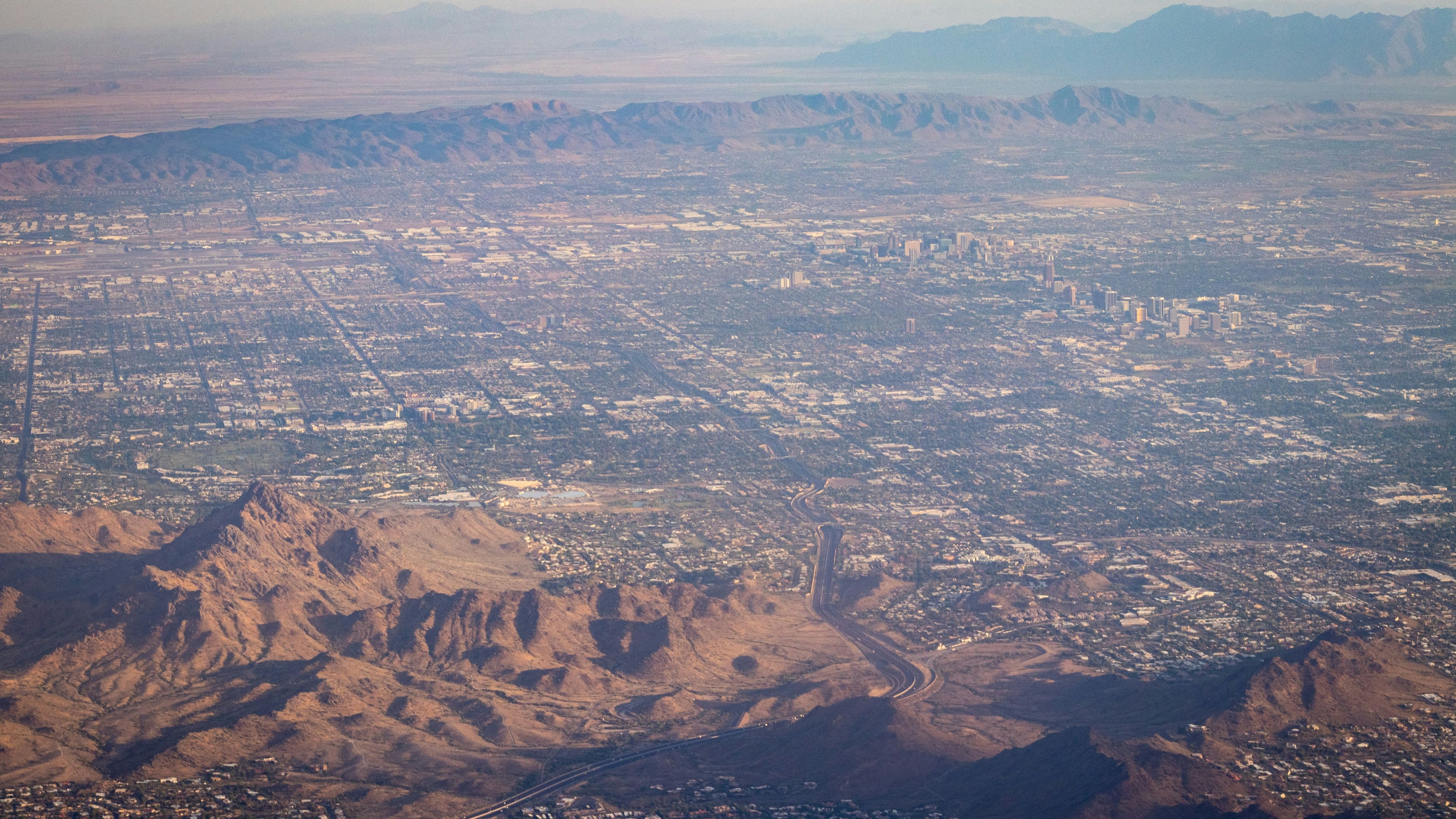 Aerial view of city during daytime