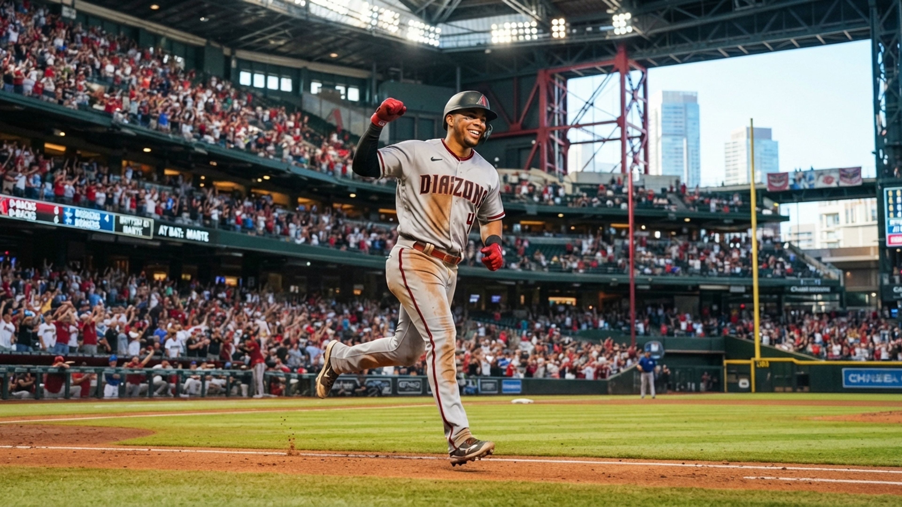 AI-generated editorial image related to Diamondbacks