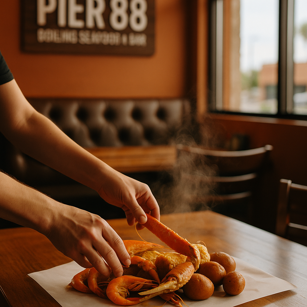 AI-generated editorial image related to Pier 88 Boiling Seafood & Bar