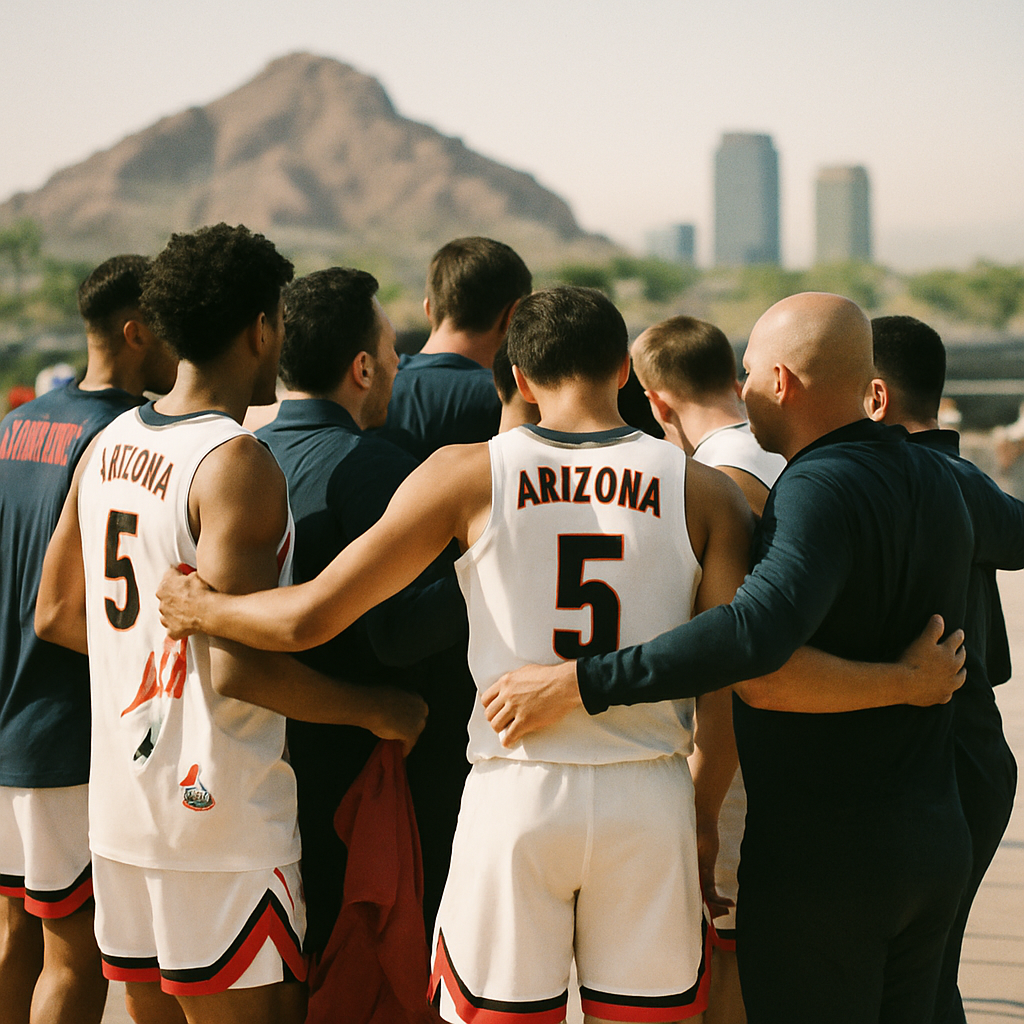 AI-generated editorial image related to Arizona Wildcats