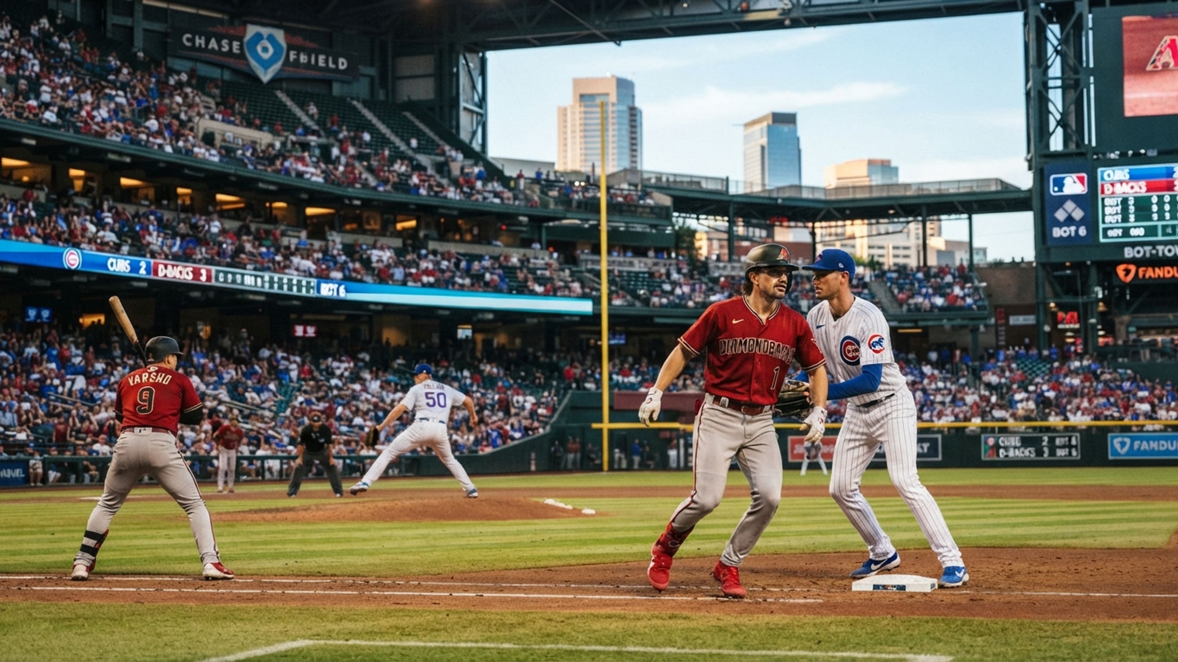 AI-generated editorial image related to Arizona Diamondbacks