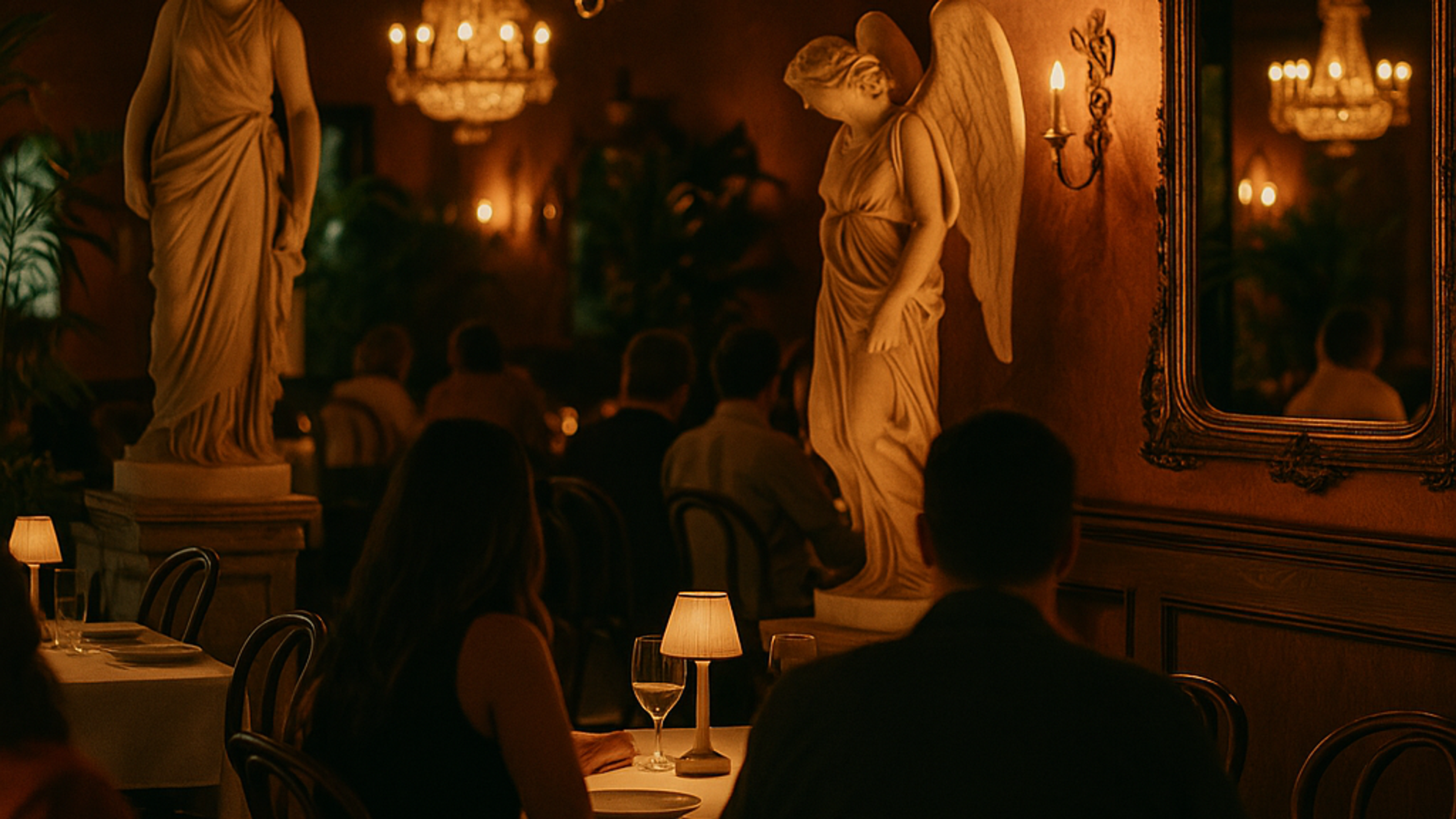 Statues and opulence abound at this new Valley restaurant. Take a peek