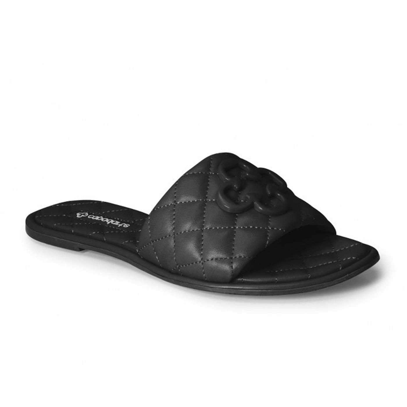 4017165-6 SANDALIA BAJA preto