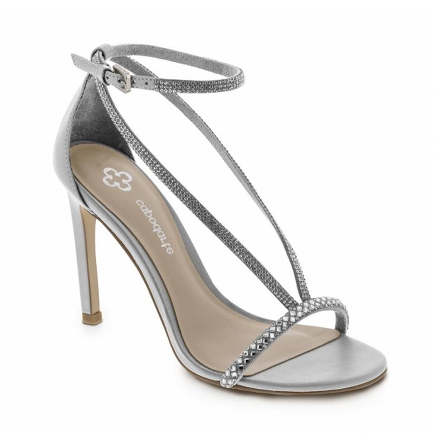 4017310-5 SANDALIA TACON prata