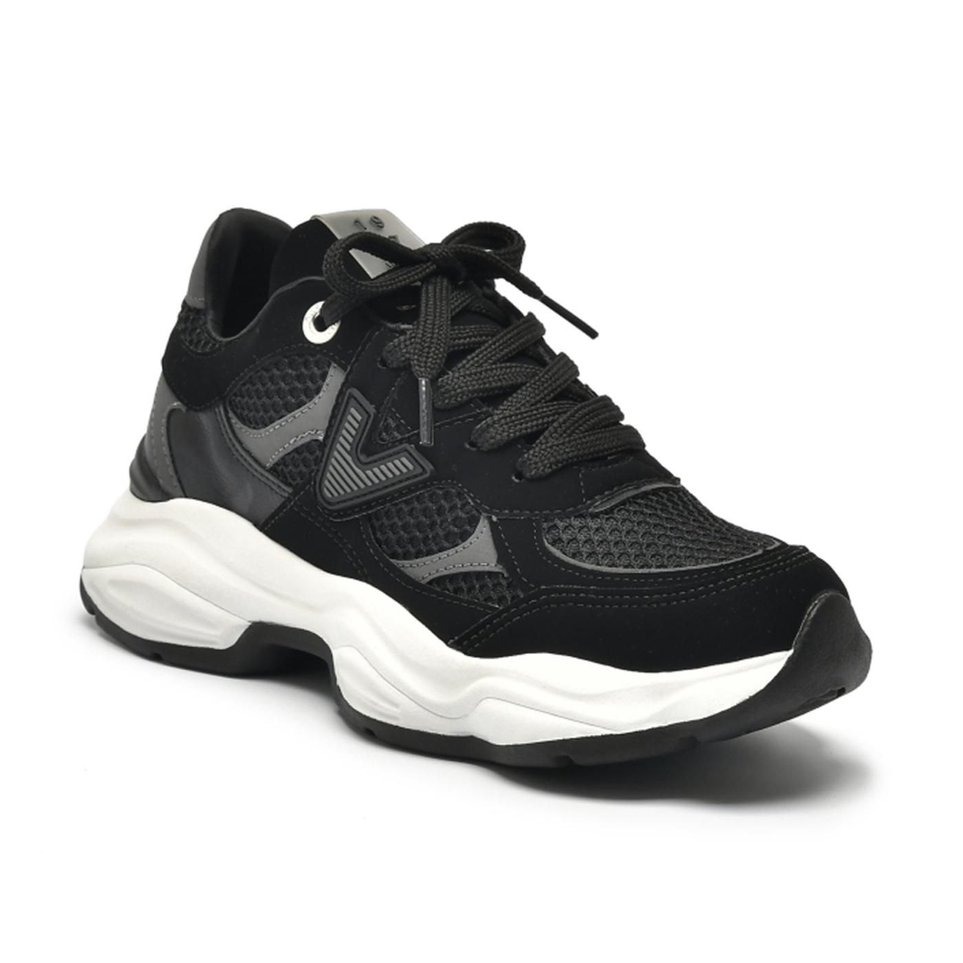 tenis casual  158-016-11 preto/shadow/preto/preto