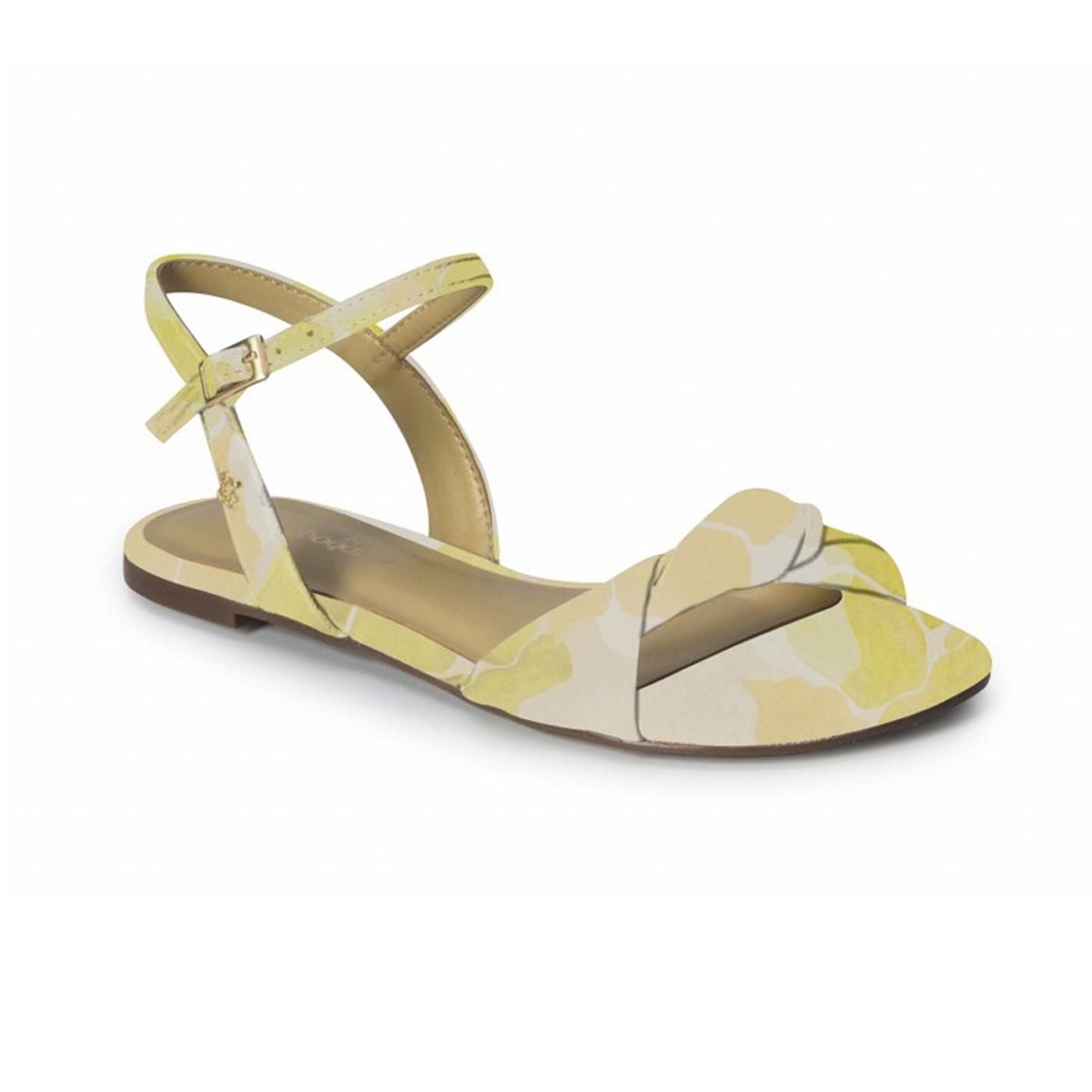 8000553-3 SANDALIA BAJA limone