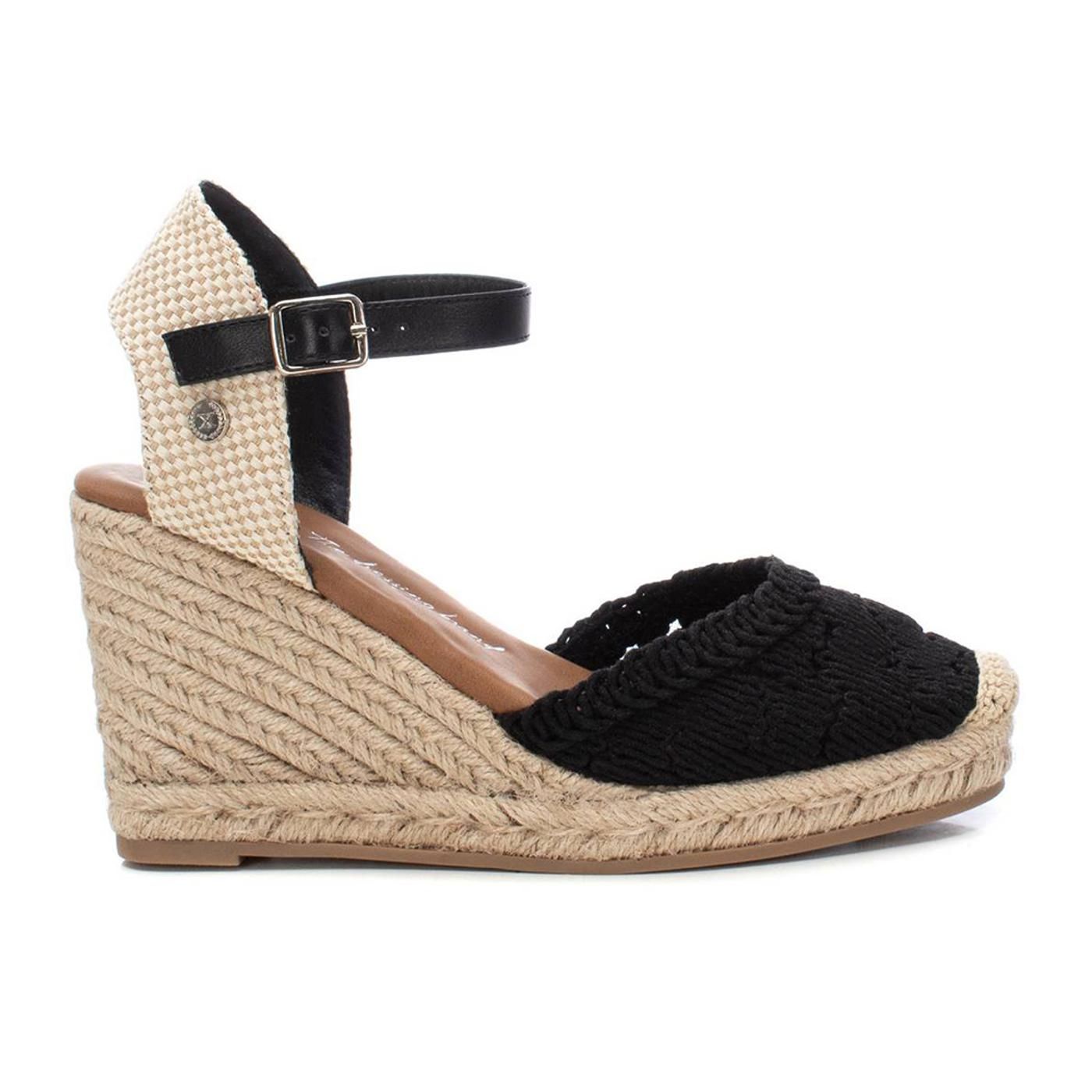 SANDALIA 142335 tex.negro