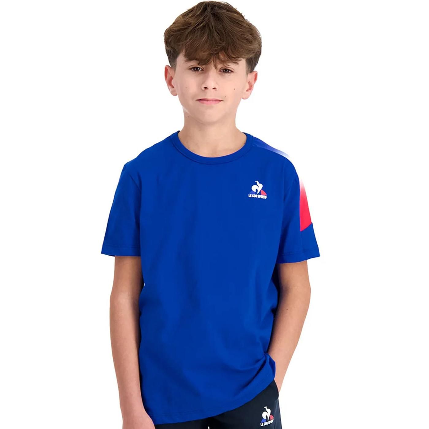 TRI Tee SS N°1 Enfant bleu electro