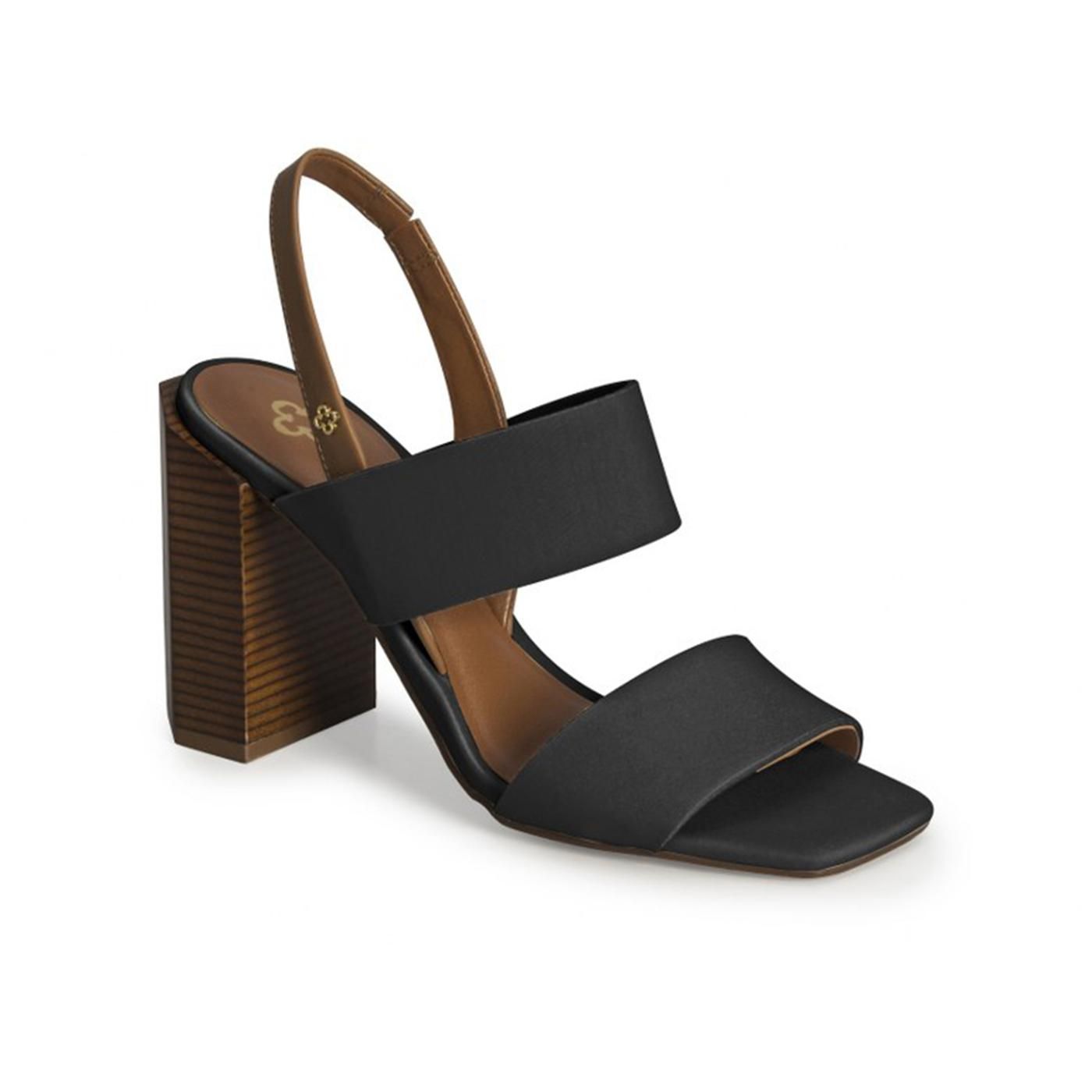 4017175-3 SANDALIA TACON preto/torrone/preto