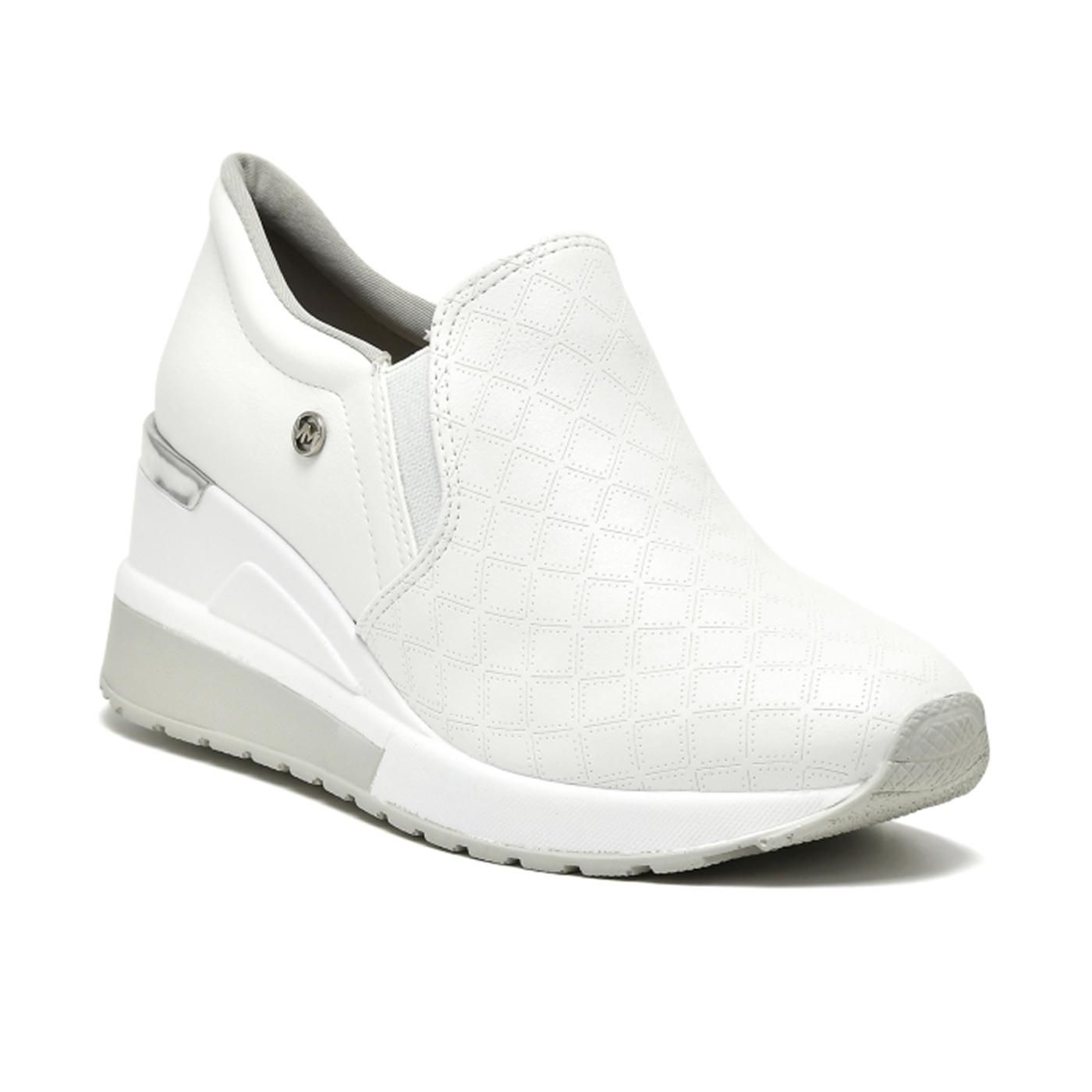 ZAPATILLA CASUAL NAPA LINE 23-10808-02 white/silver