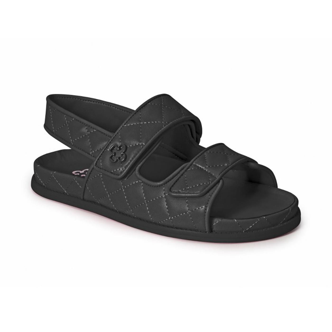 4017168-6 SANDALIA BAJA preto