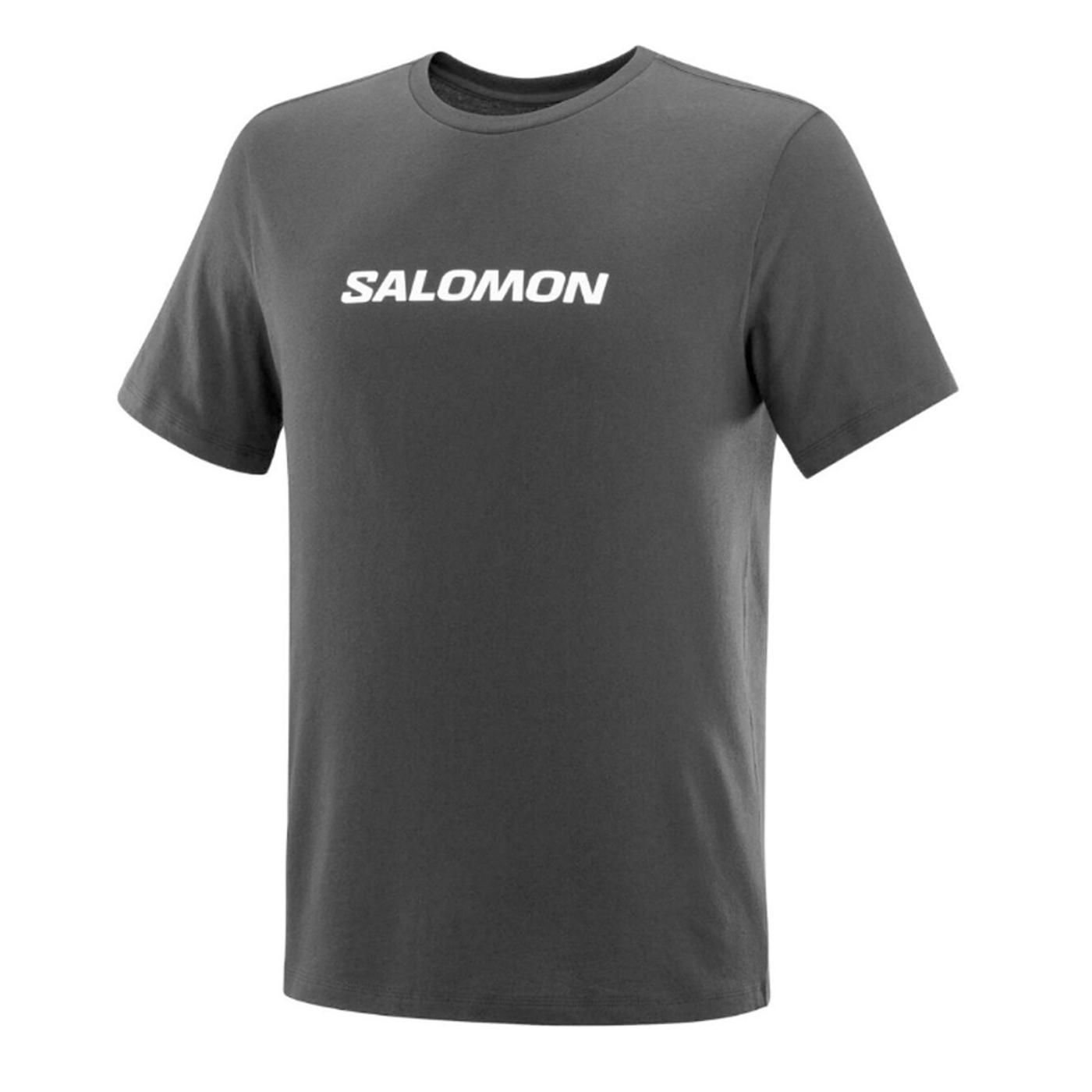SAL LOGO PERF SS TEE deep black