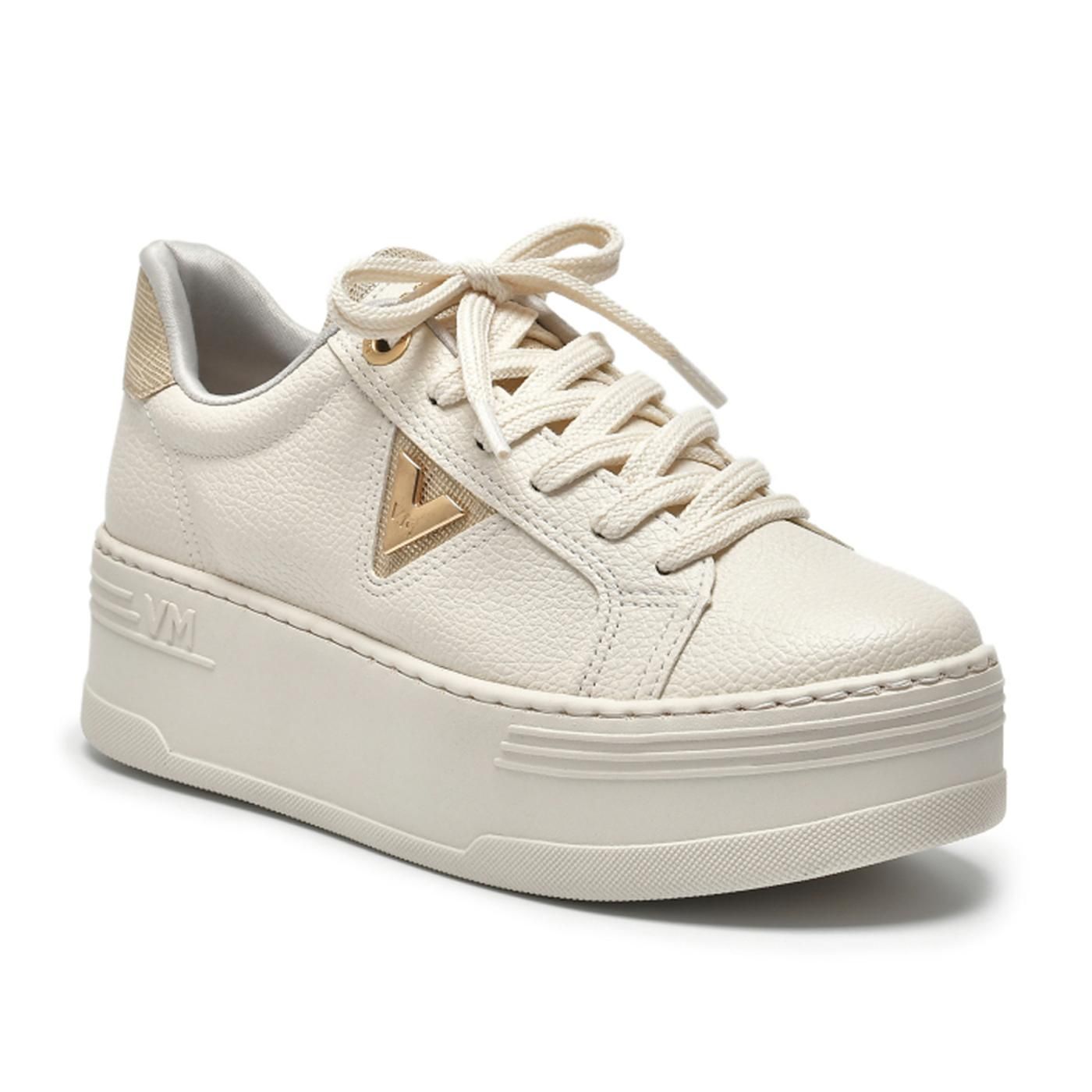 tenis casual marfim i23/gold