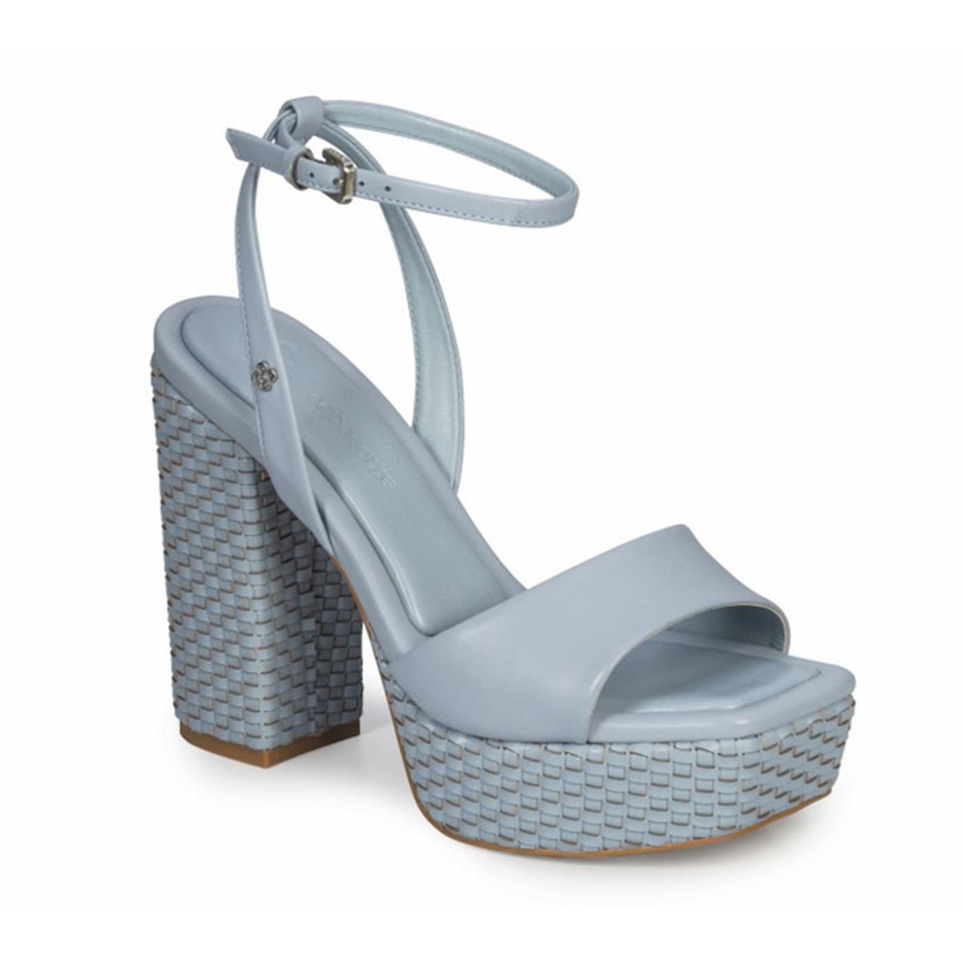 4017132-11 SANDALIA PLATAFORMA azul chiaro
